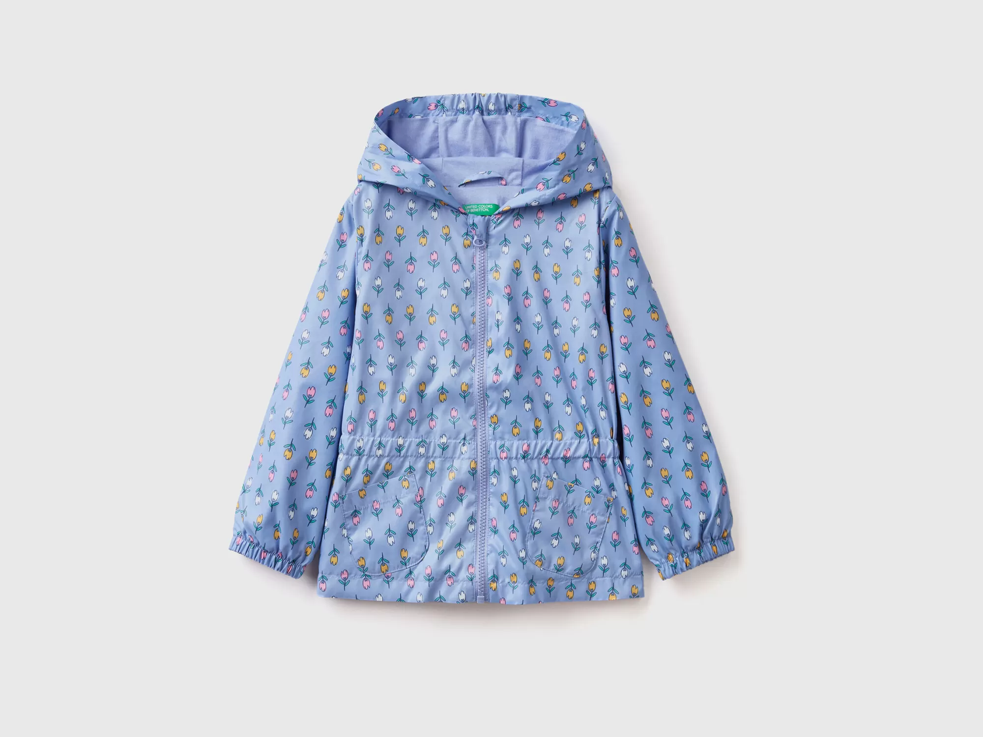 Benetton Chaqueta Estampada Rain Defender-Niños Cazadoras Y Abrigos