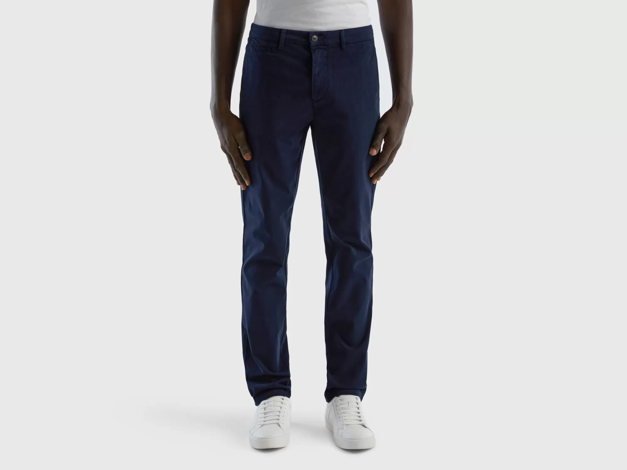 Benetton Chinos Slim Fit-Hombre Pantalones Y Chinos