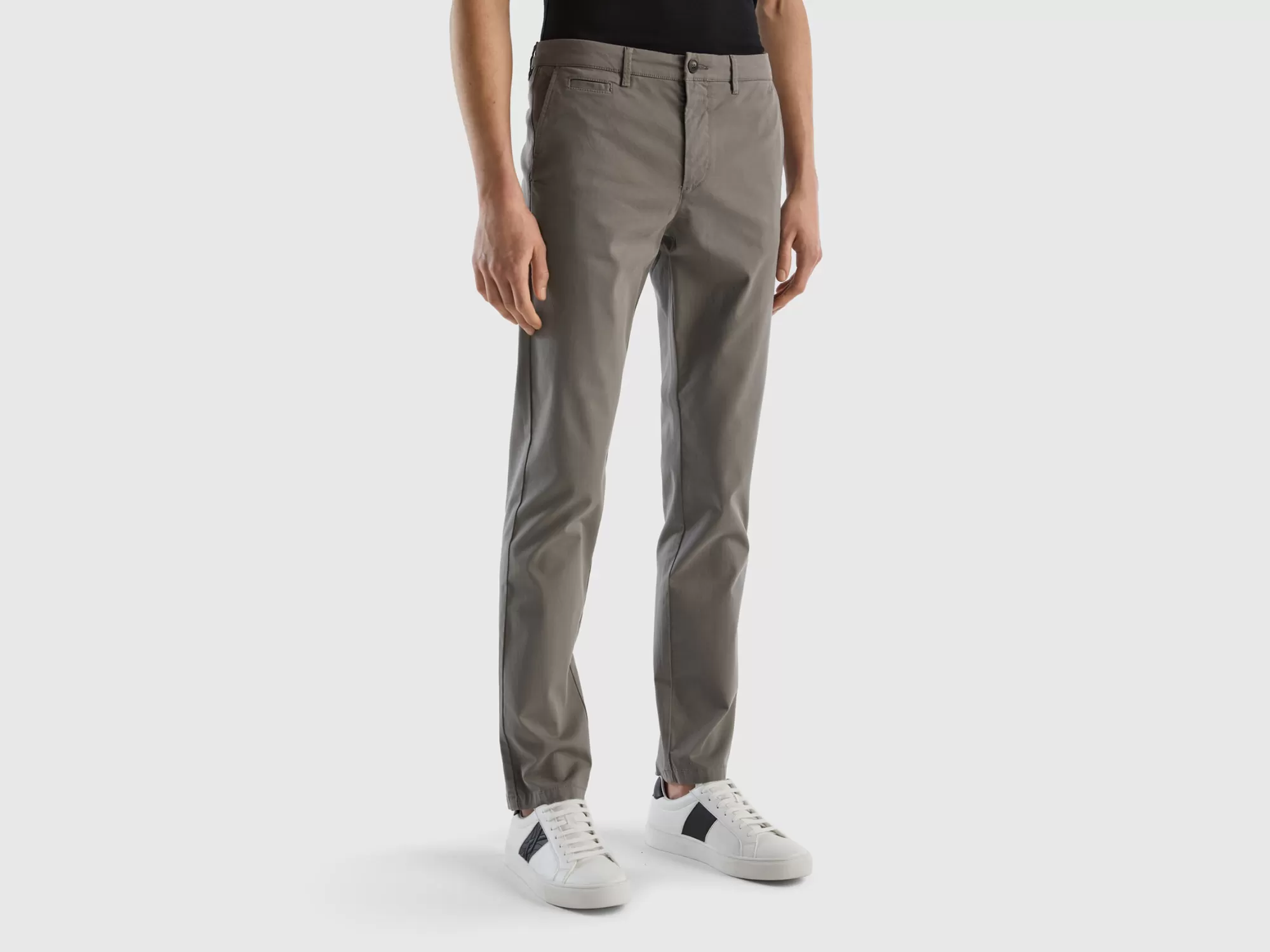 Benetton Chinos Slim Fit-Hombre Pantalones Y Chinos