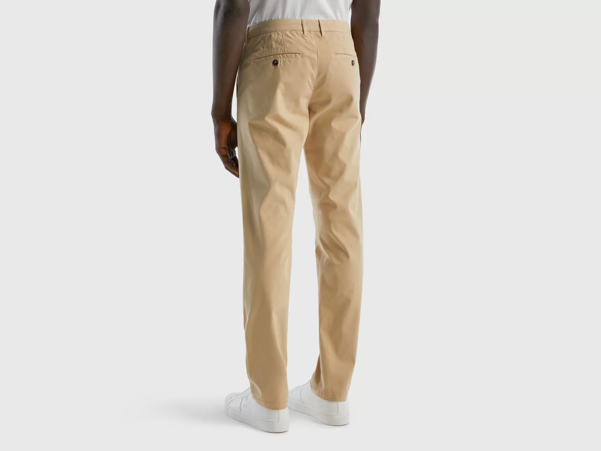 Benetton Chinos Slim Fit-Hombre Pantalones Y Chinos