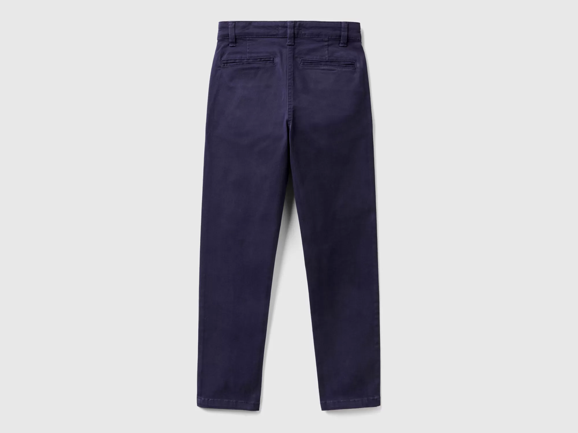 Benetton Chinos Slim Fit De Algodón Elastico-Niños Pantalones Y Vaqueros