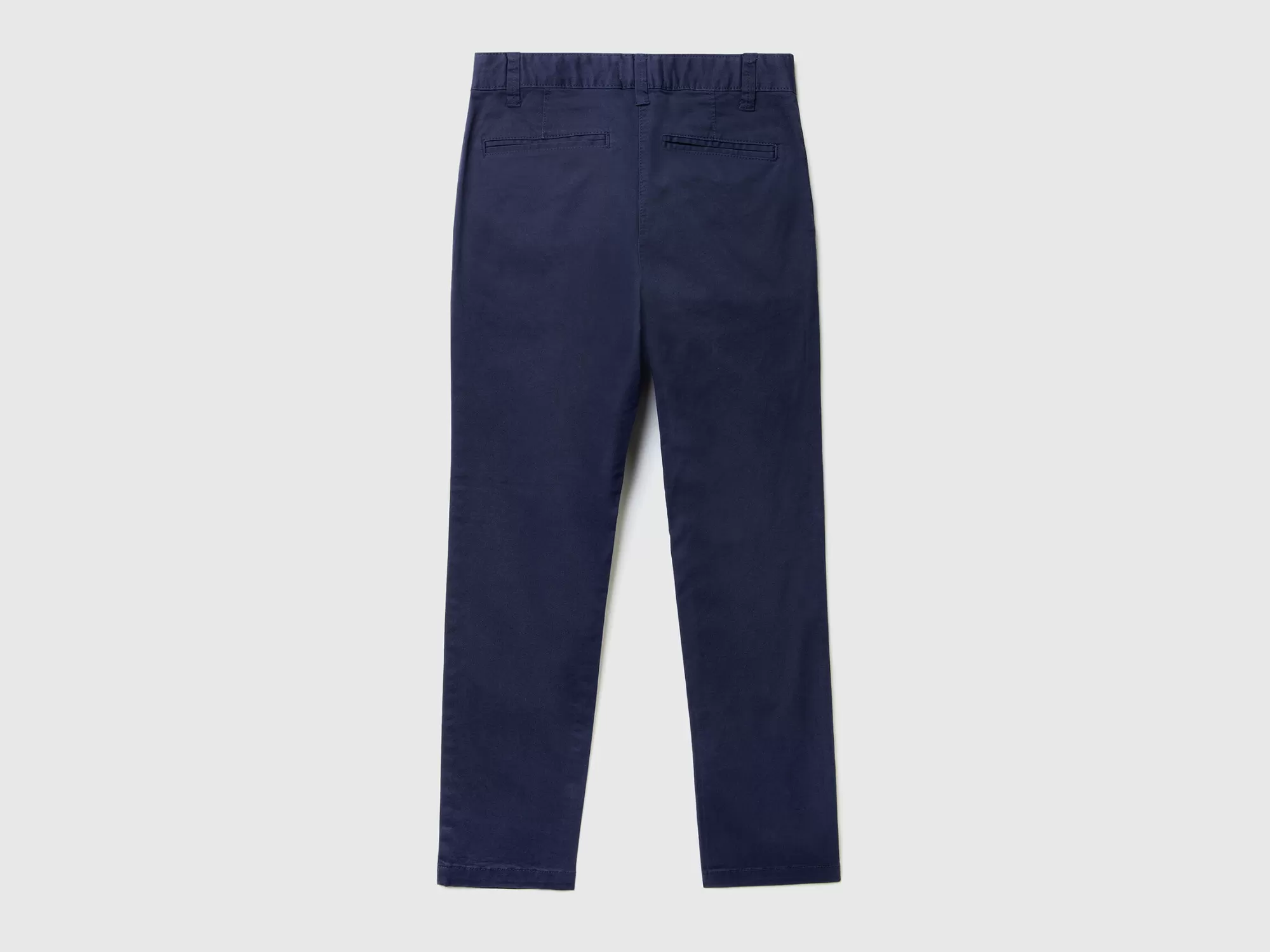 Benetton Chinos Slim Fit De Algodón Elastico-Niños Pantalones Y Vaqueros