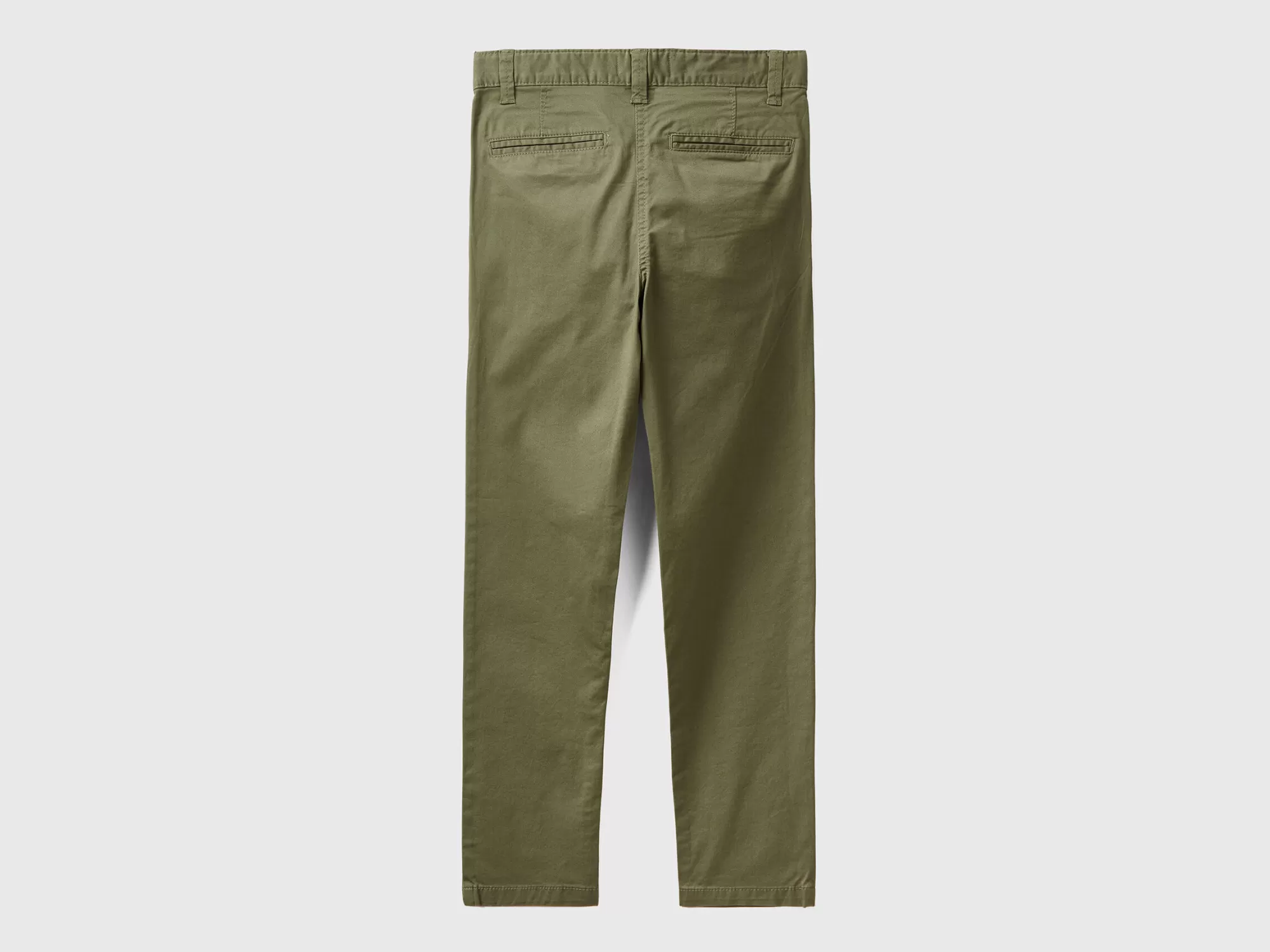 Benetton Chinos Slim Fit De Algodón Elastico-Niños Pantalones Y Vaqueros