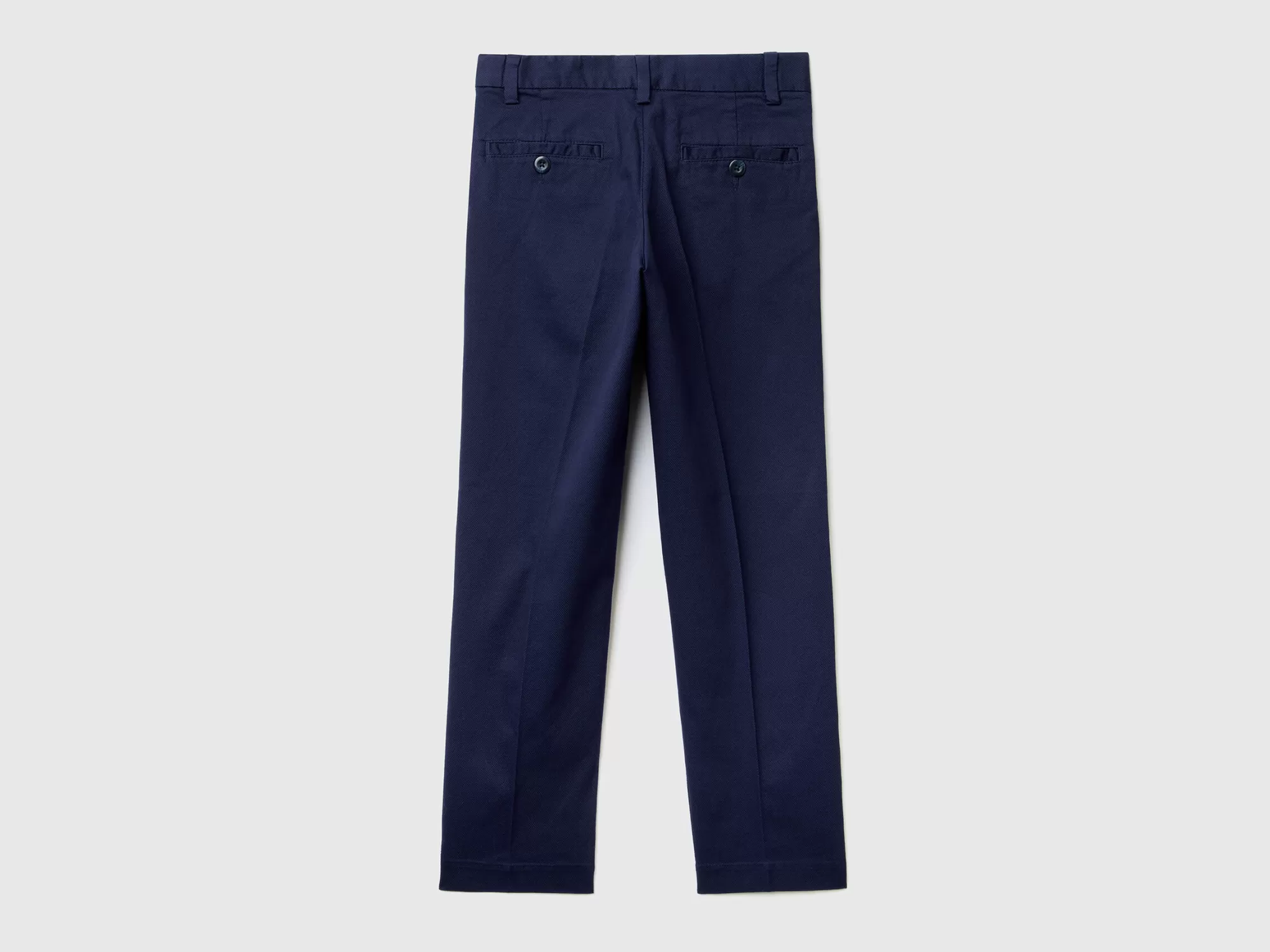 Benetton Chinos Slim Fit De Algodón Elastico-Niños Pantalones Y Vaqueros