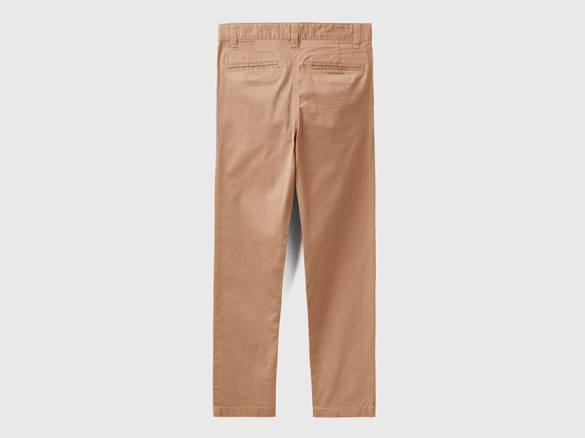 Benetton Chinos Slim Fit De Algodón Elastico-Niños Pantalones Y Vaqueros