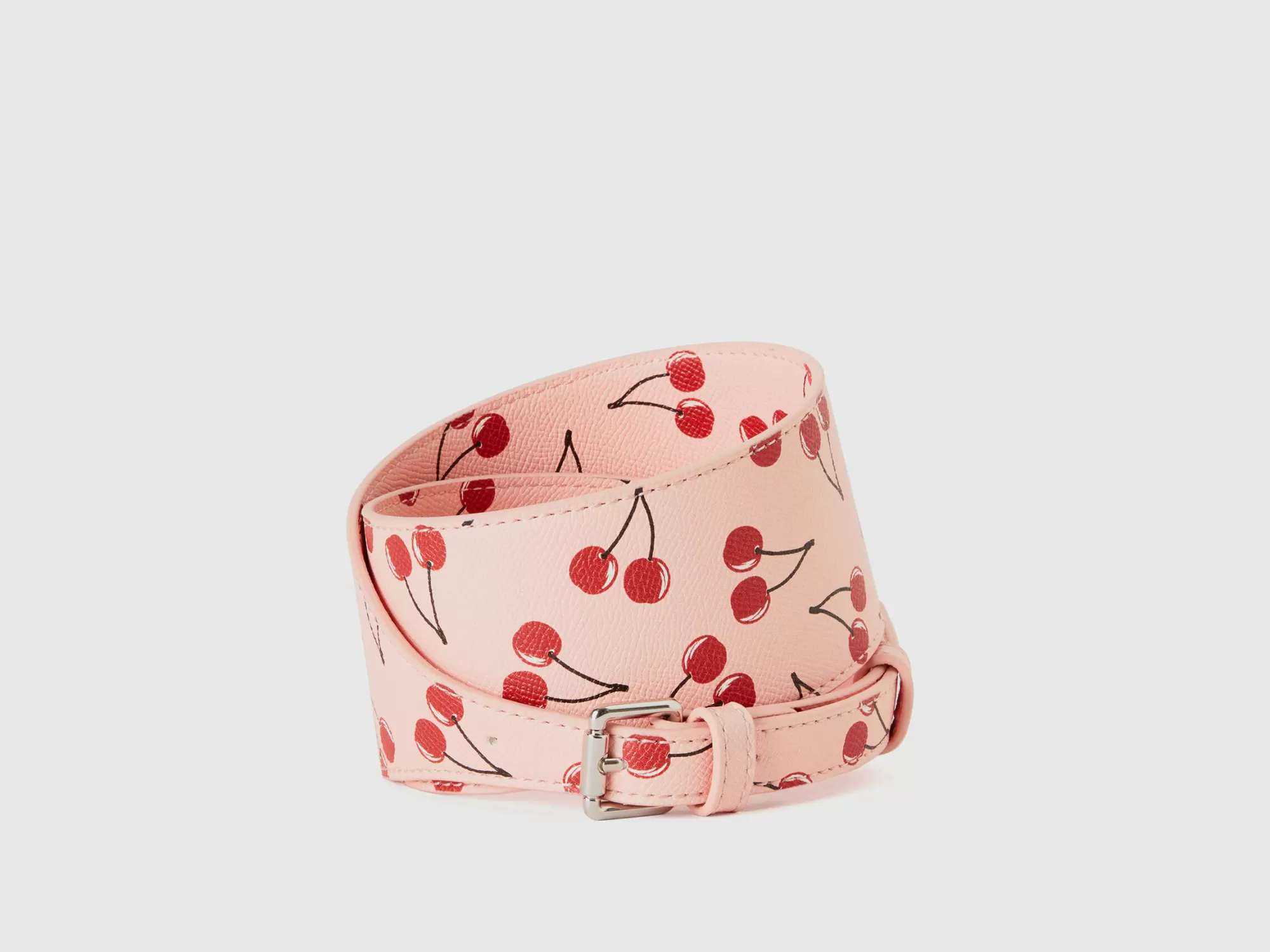 Benetton Cinturoncon Estampado De Cerezas-Mujer Accesorios Y Calzado