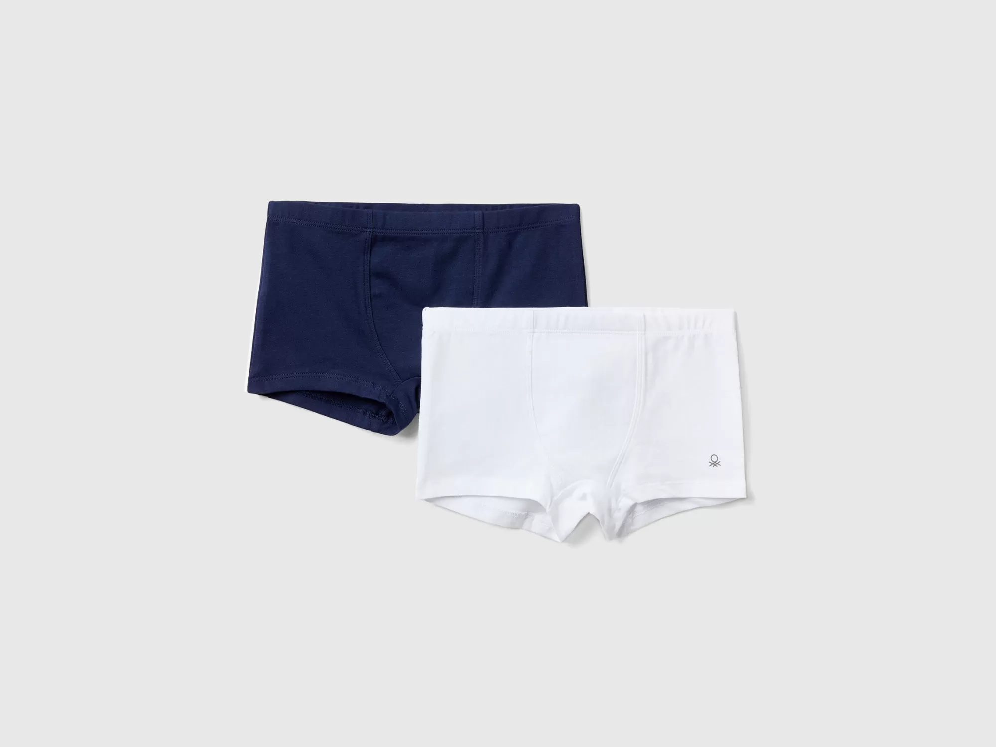 Benetton Dos Boxers De Algodón Elastico-Niños Ropa Interior Y Pijamas