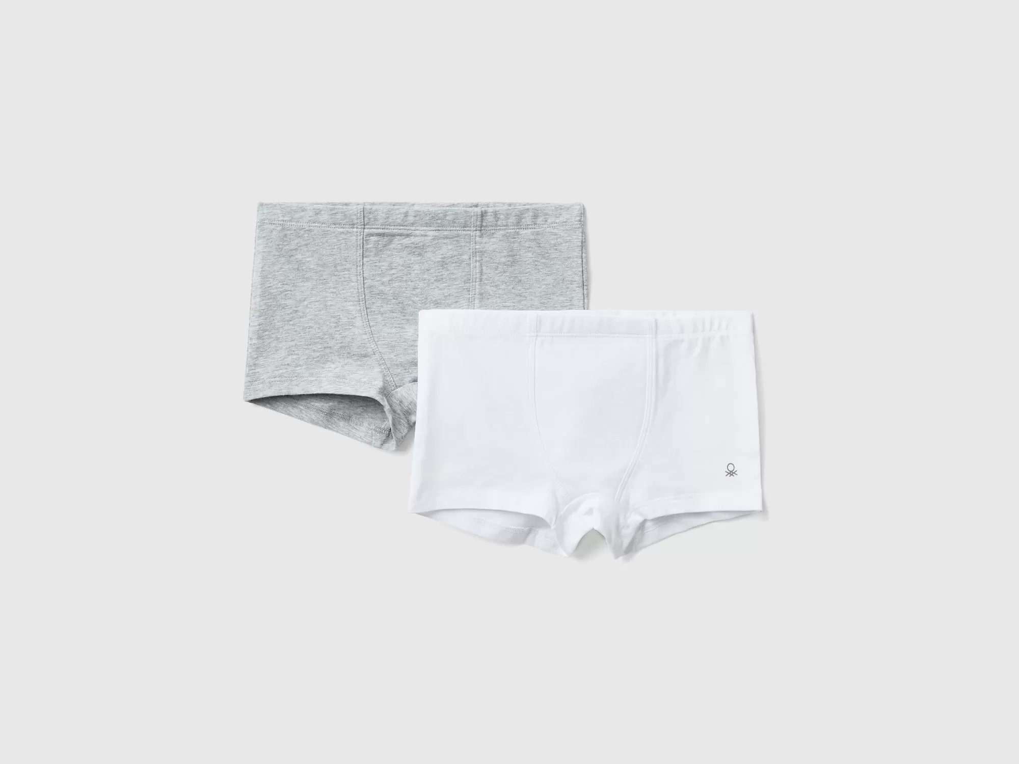 Benetton Dos Boxers De Algodón Elastico-Niños Ropa Interior Y Pijamas