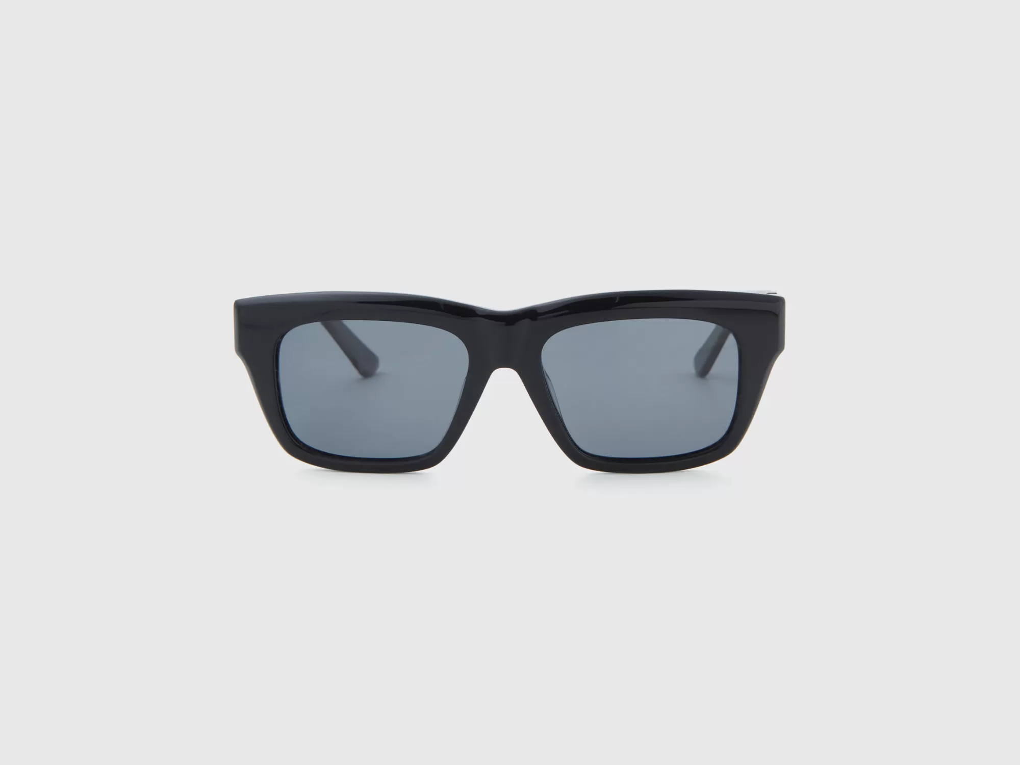 Benetton Gafas De Sol Rectangulares Negras-Mujer Accesorios Y Calzado