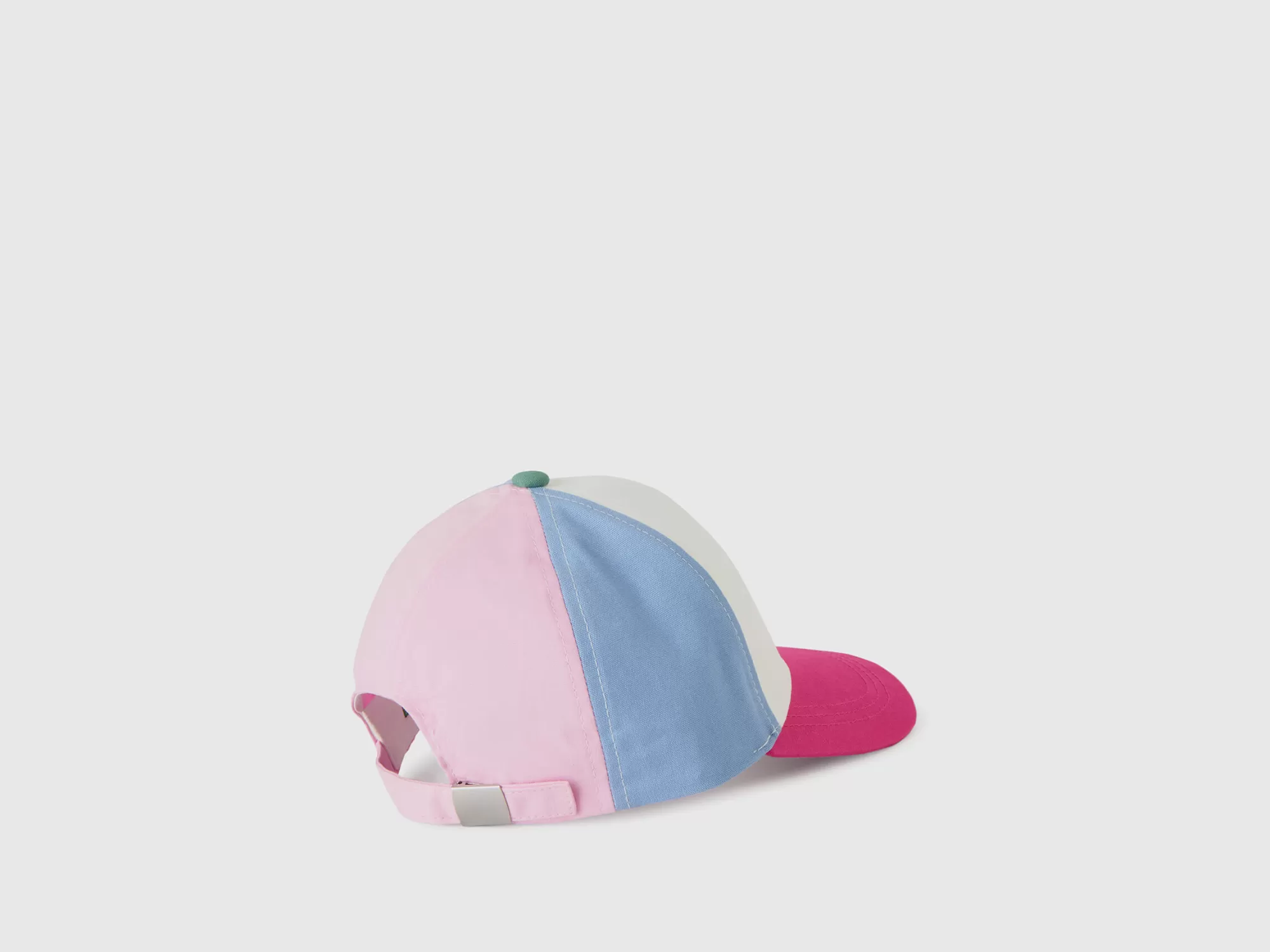 Benetton Gorra De Algodón Con Visera-Niños Accesorios Y Calzado