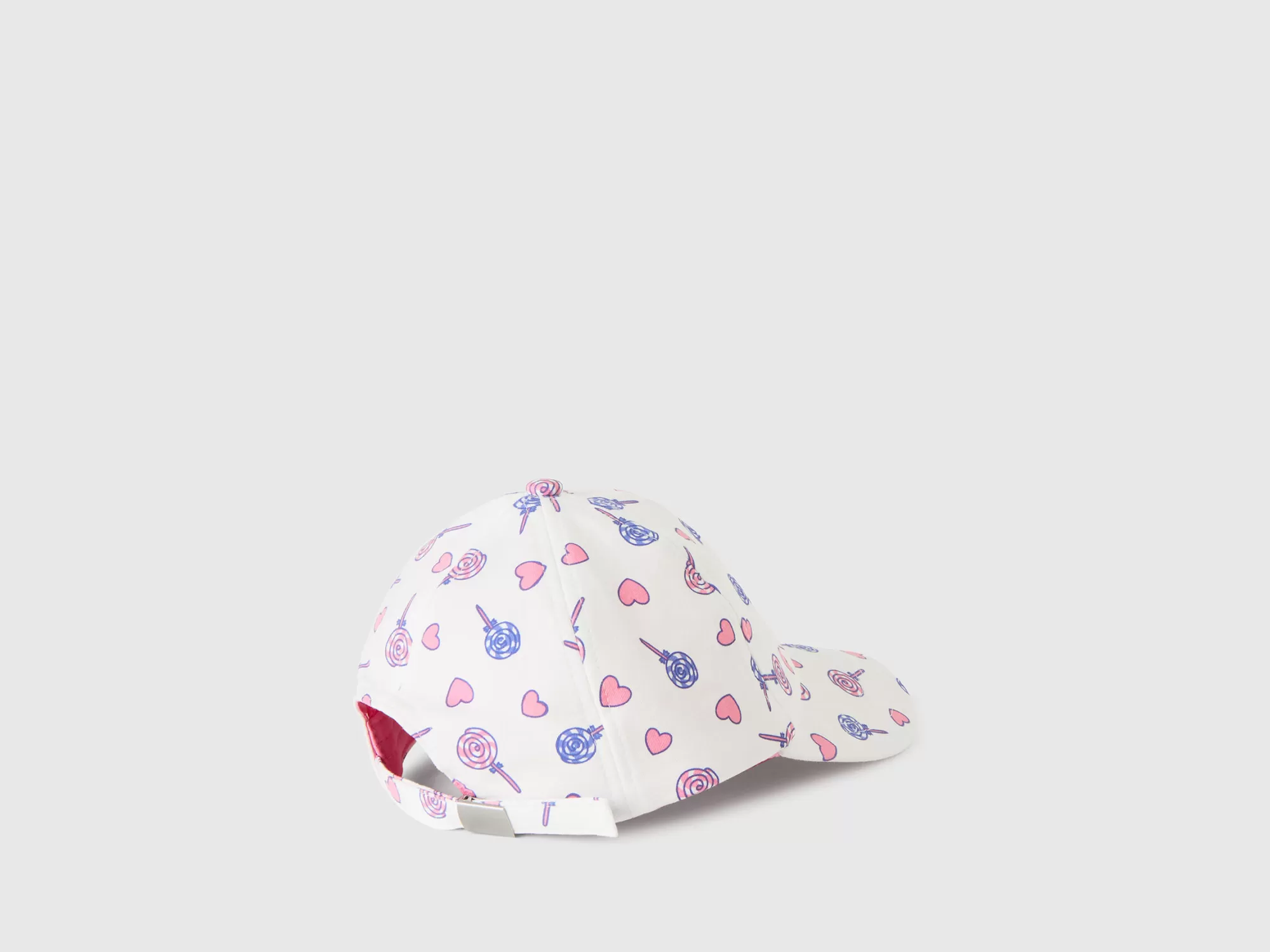 Benetton Gorra Estampada De 100 % Algodón-Niños Accesorios Y Calzado