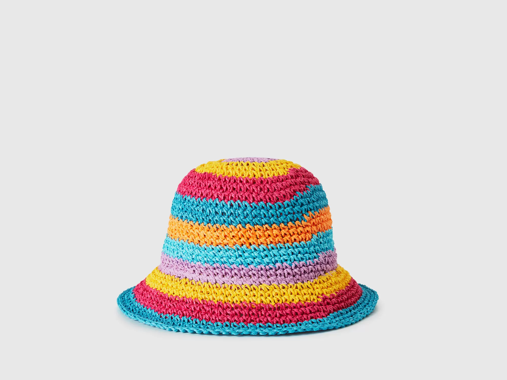 Benetton Gorro De Efecto Paja-Mujer Accesorios Y Calzado