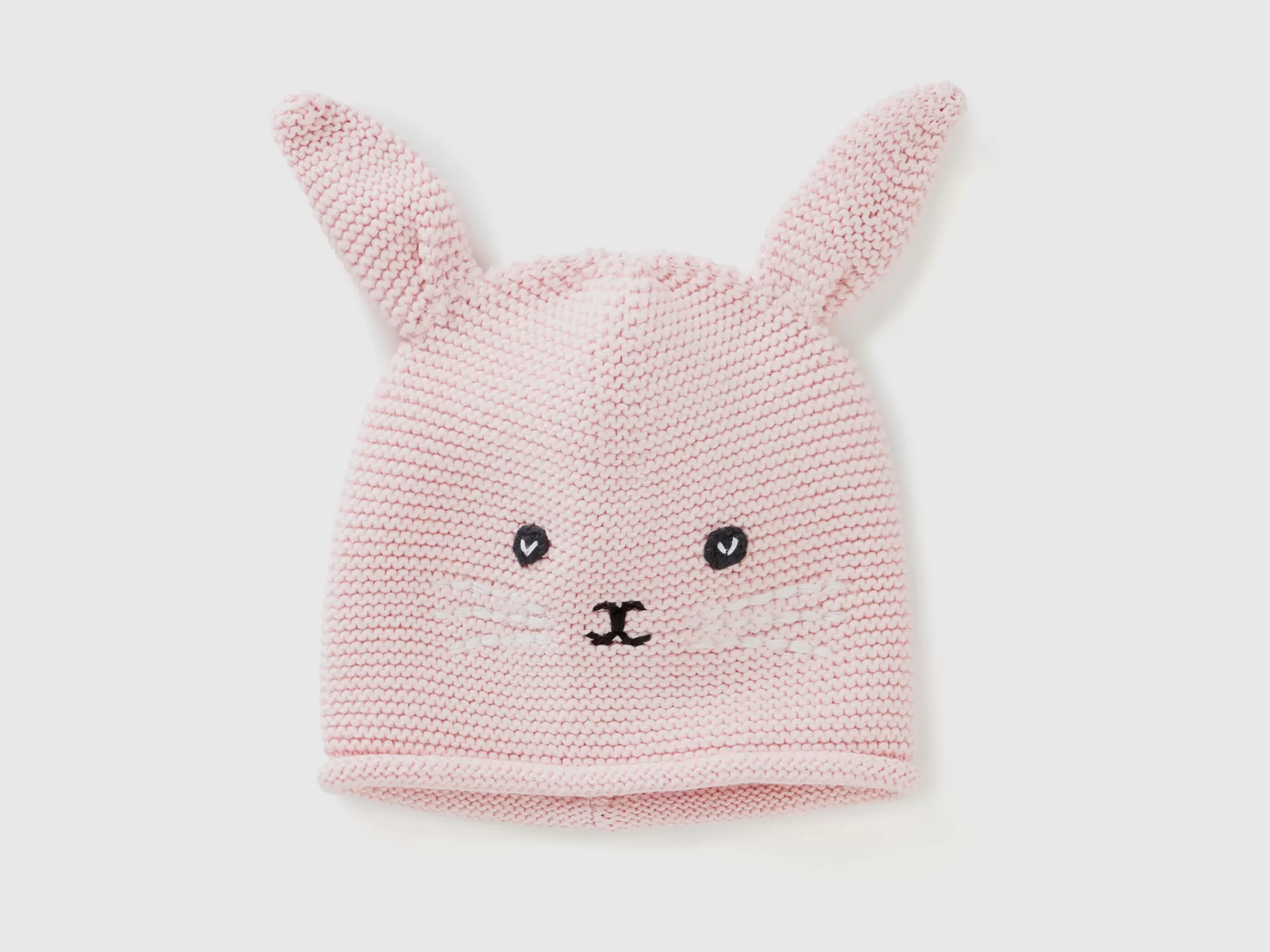 Benetton Gorro De Tricot Con Aplicaciones-Niños Accesorios