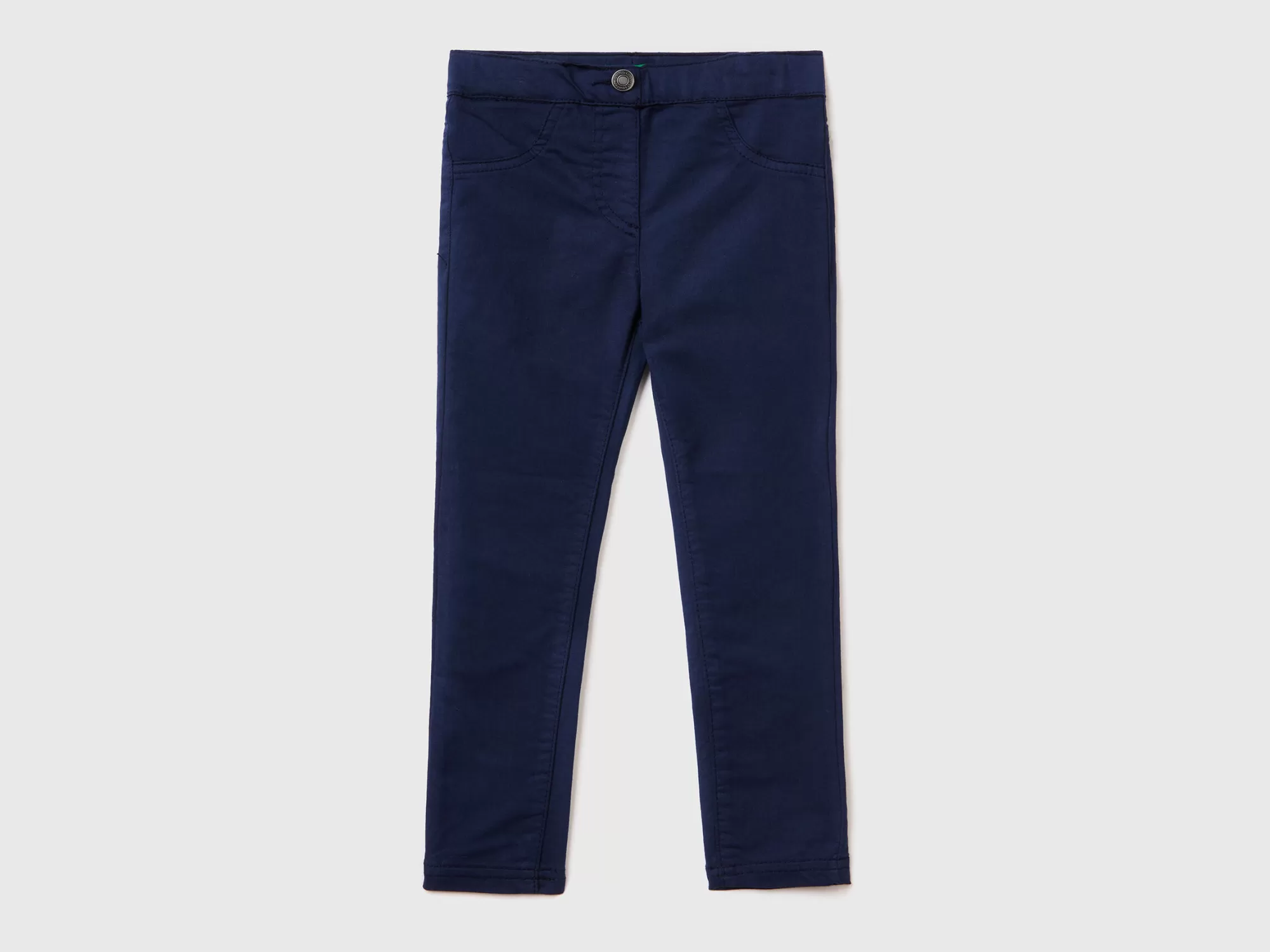 Benetton Jeggings De Algodón Mixto Elastico-Niños Pantalones Y Vaqueros