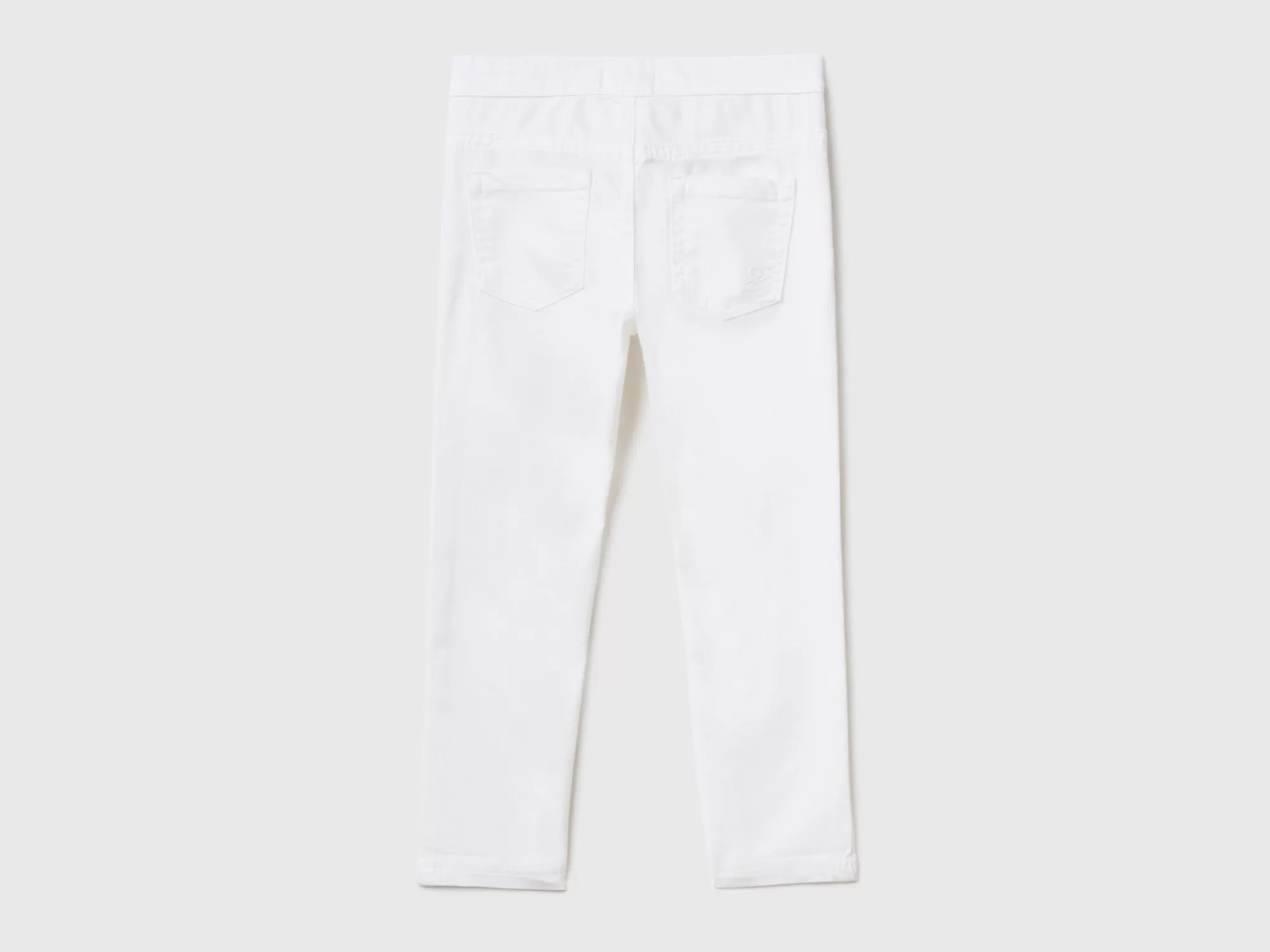 Benetton Jeggings De Algodón Mixto Elastico-Niños Pantalones Y Vaqueros