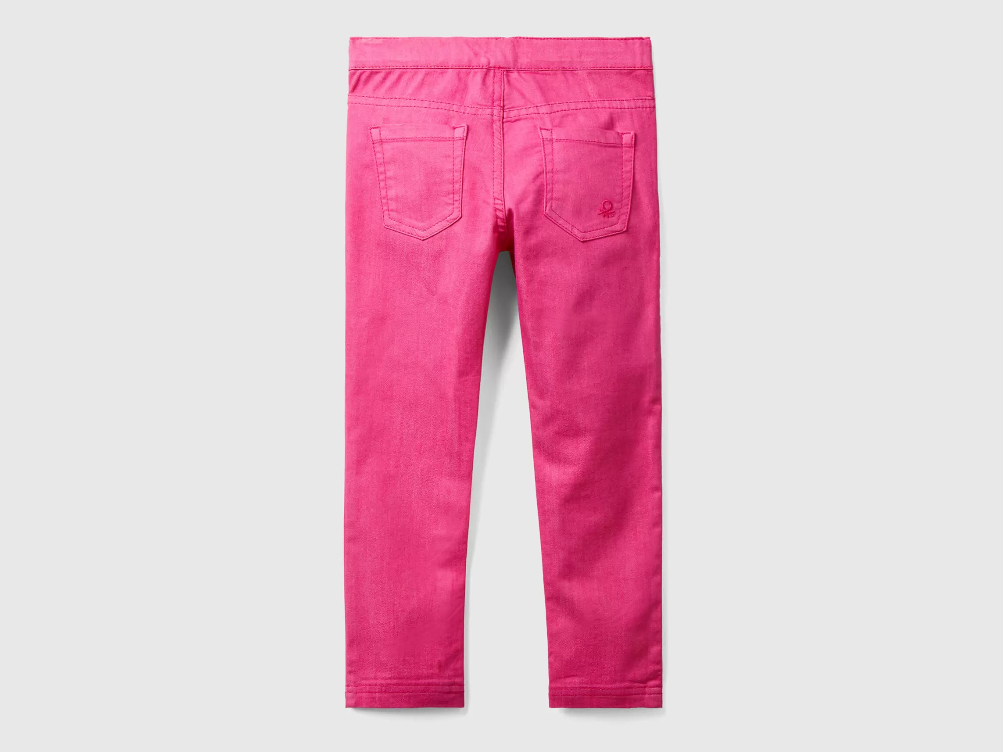 Benetton Jeggings De Algodón Mixto Elastico-Niños Pantalones Y Vaqueros