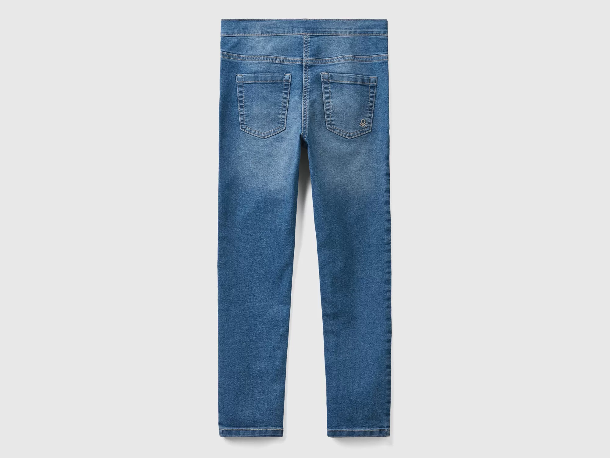 Benetton Jeggings En Denim Eco-Recycle-Niños Pantalones Y Vaqueros