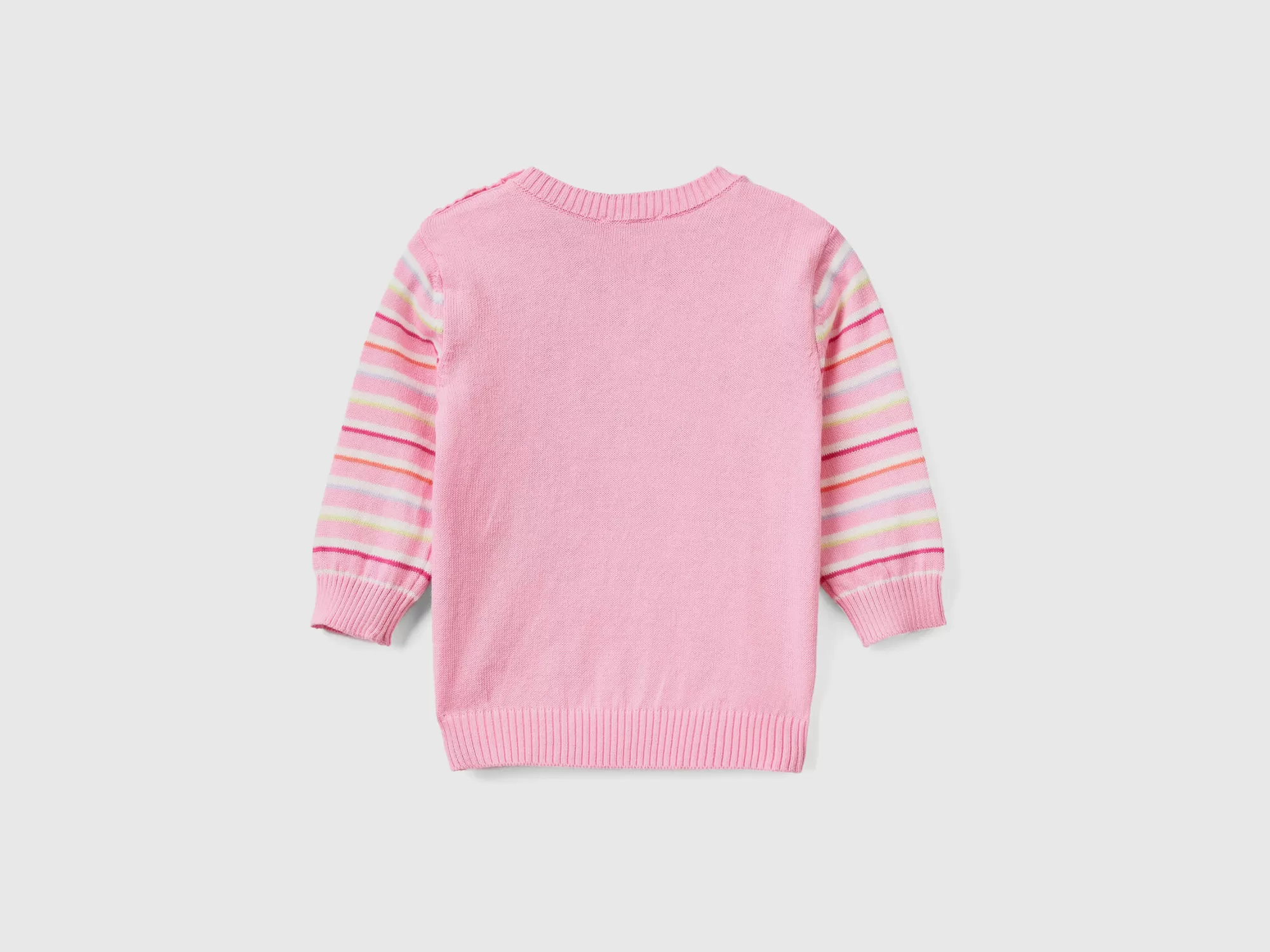 Benetton Jersey De Rayas De 100 % Algodón-Niños Jerseis Y Sueteres