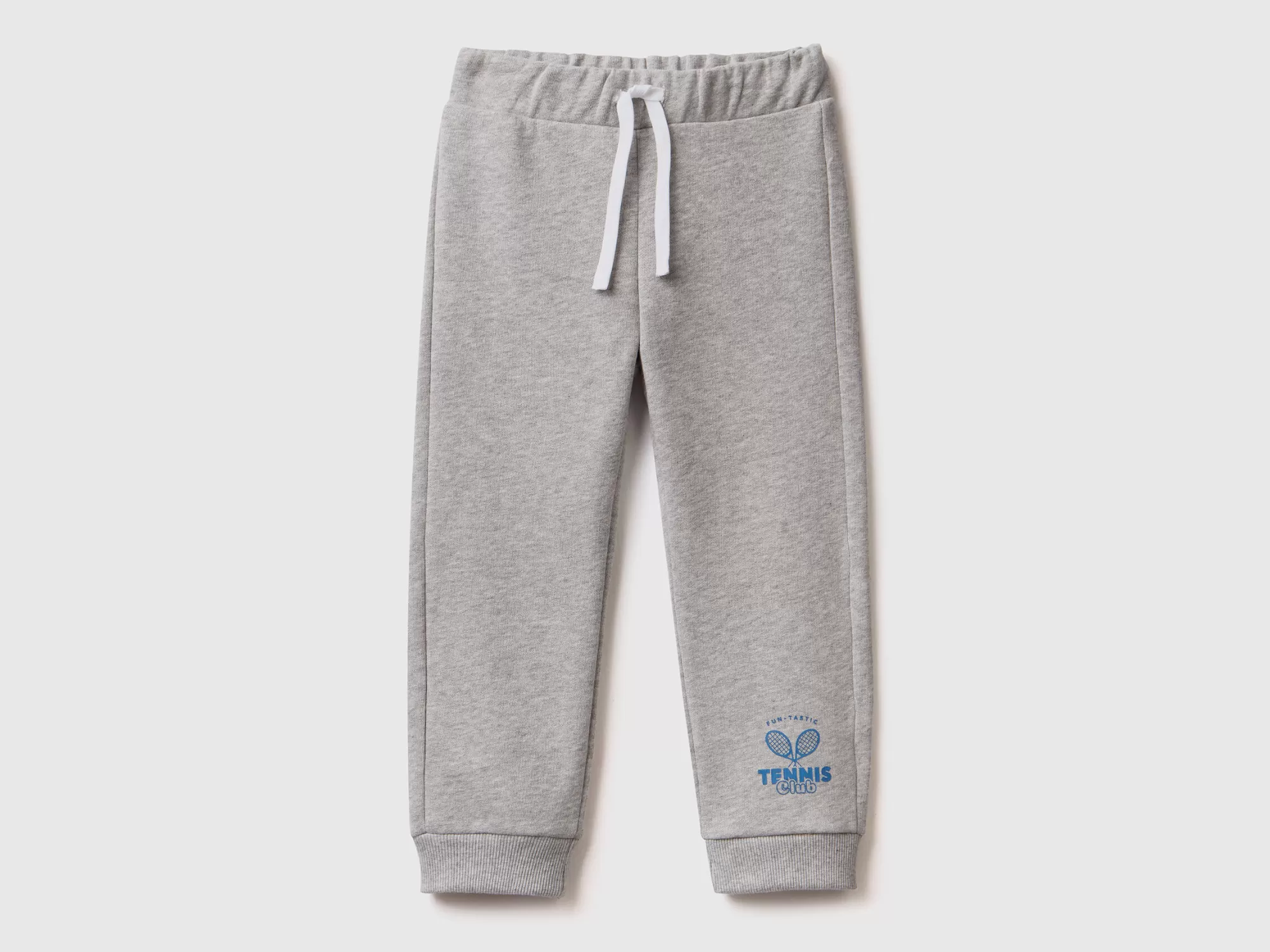 Benetton Joggers De Felpa Con Cordon-Niños Pantalones De Felpa