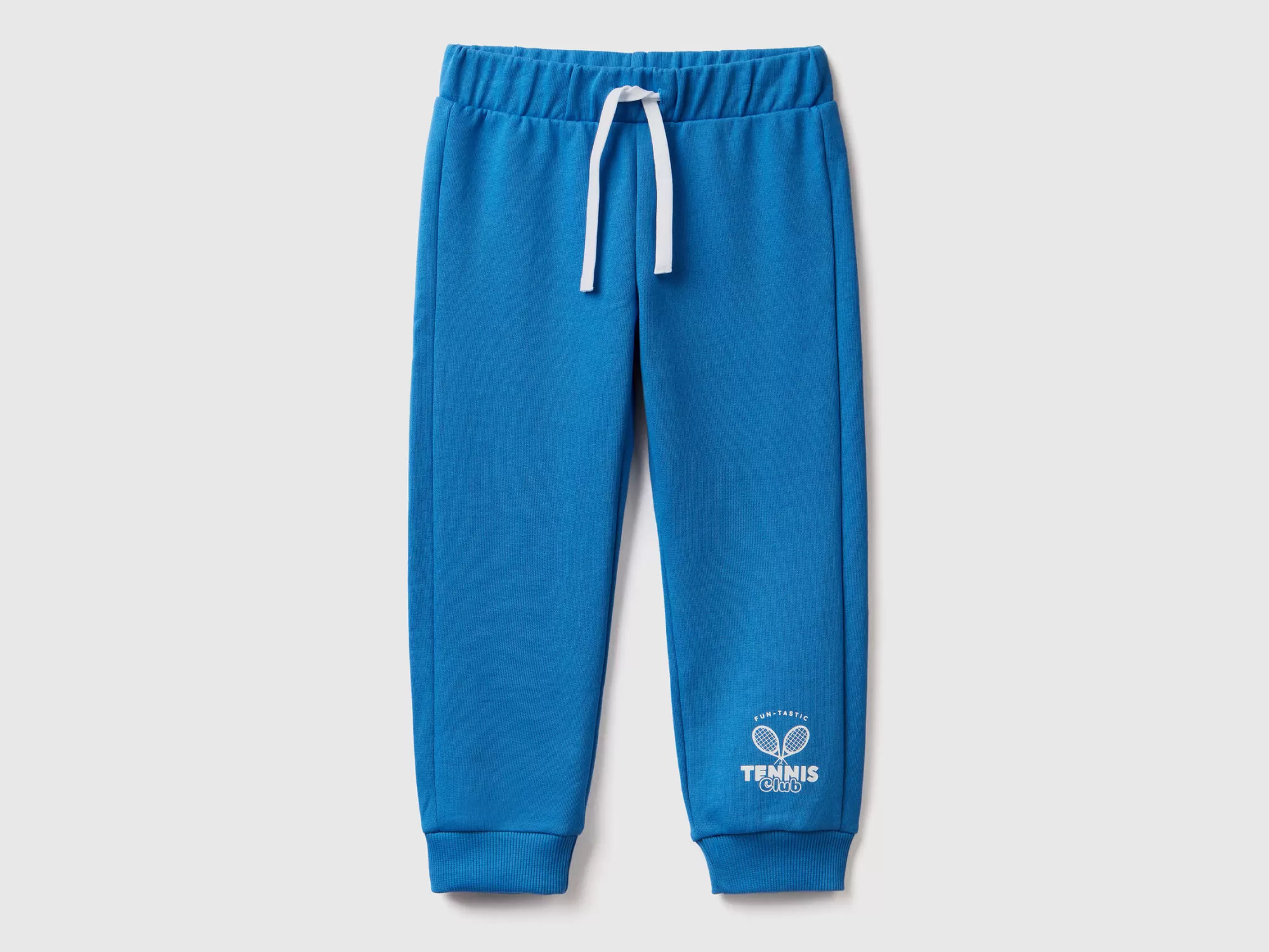 Benetton Joggers De Felpa Con Cordon-Niños Pantalones De Felpa