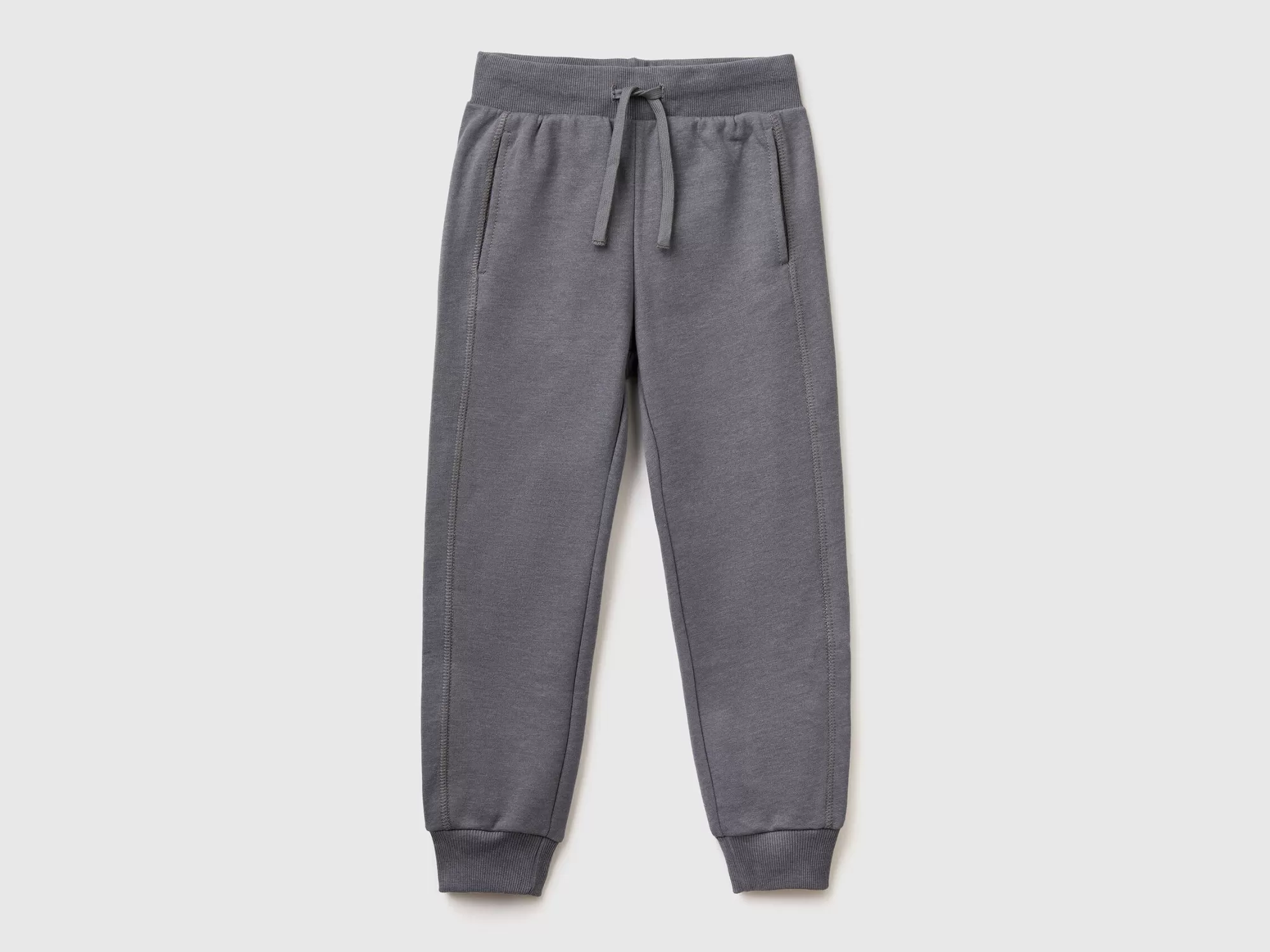 Benetton Joggers De Tejido Reciclado-Niños Pantalones De Felpa