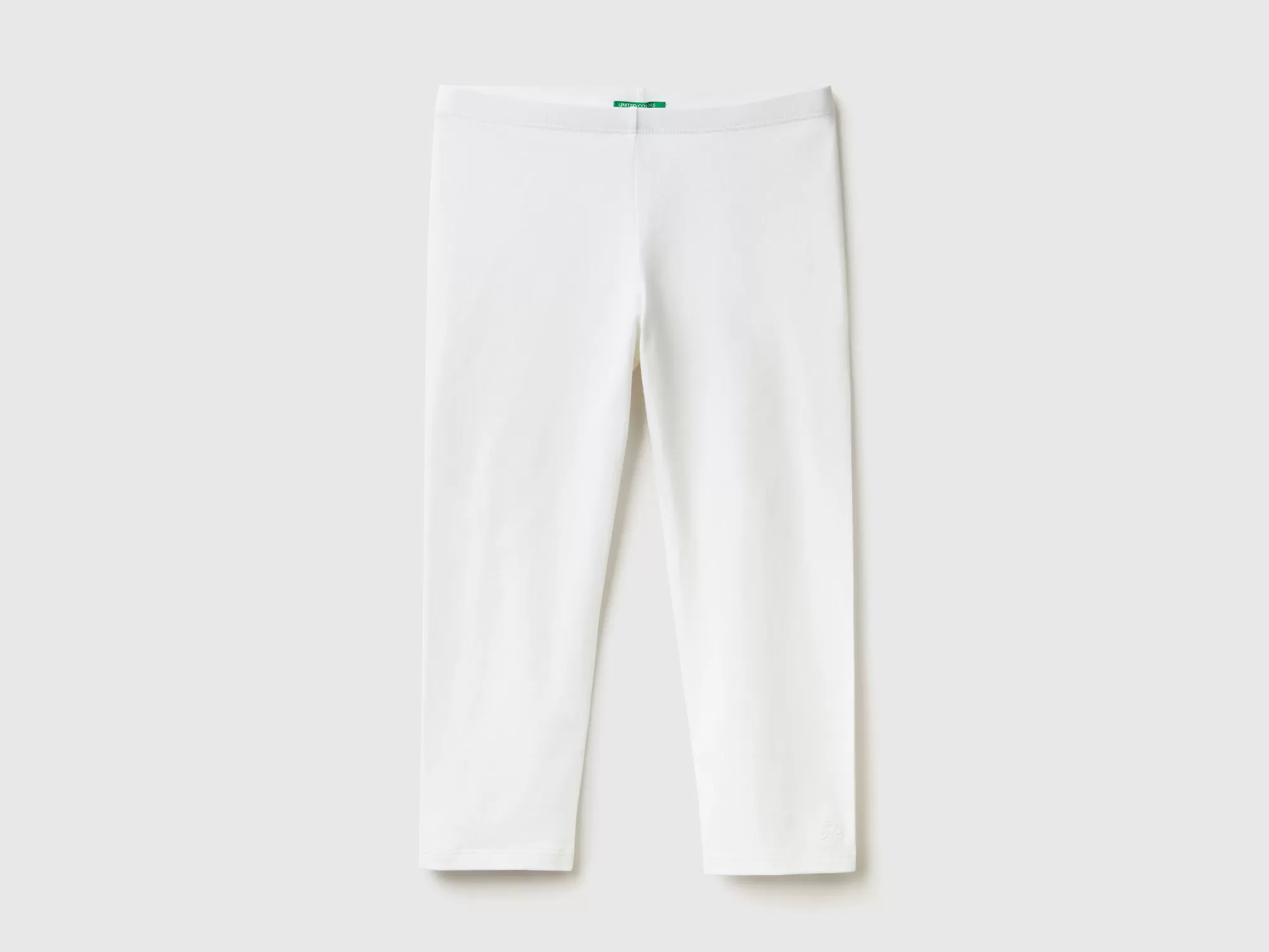 Benetton Leggings 3/4 De Algodón Elastico-Niños Leggings