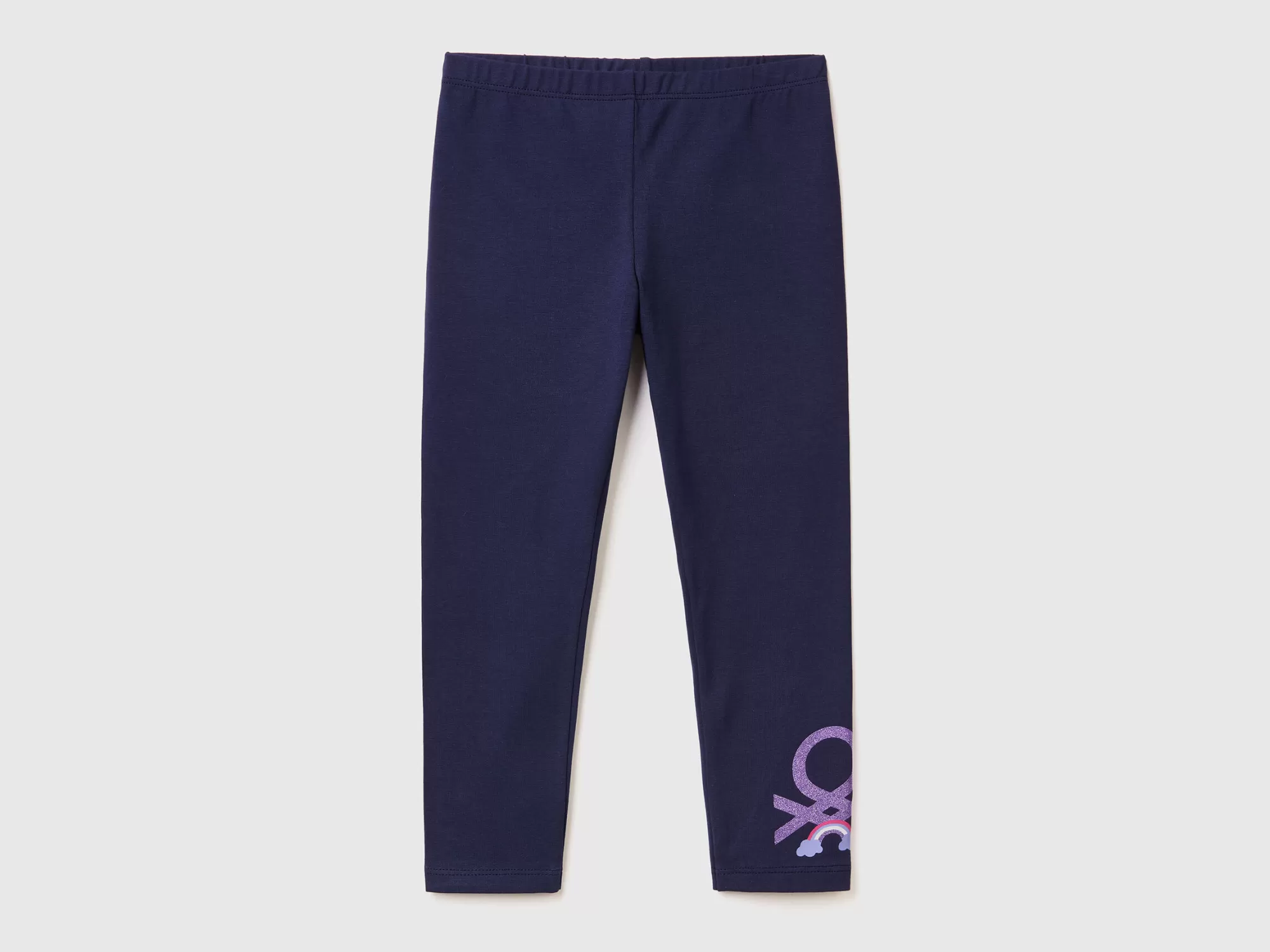 Benetton Leggings Con Estampado Glitter-Niños Leggings