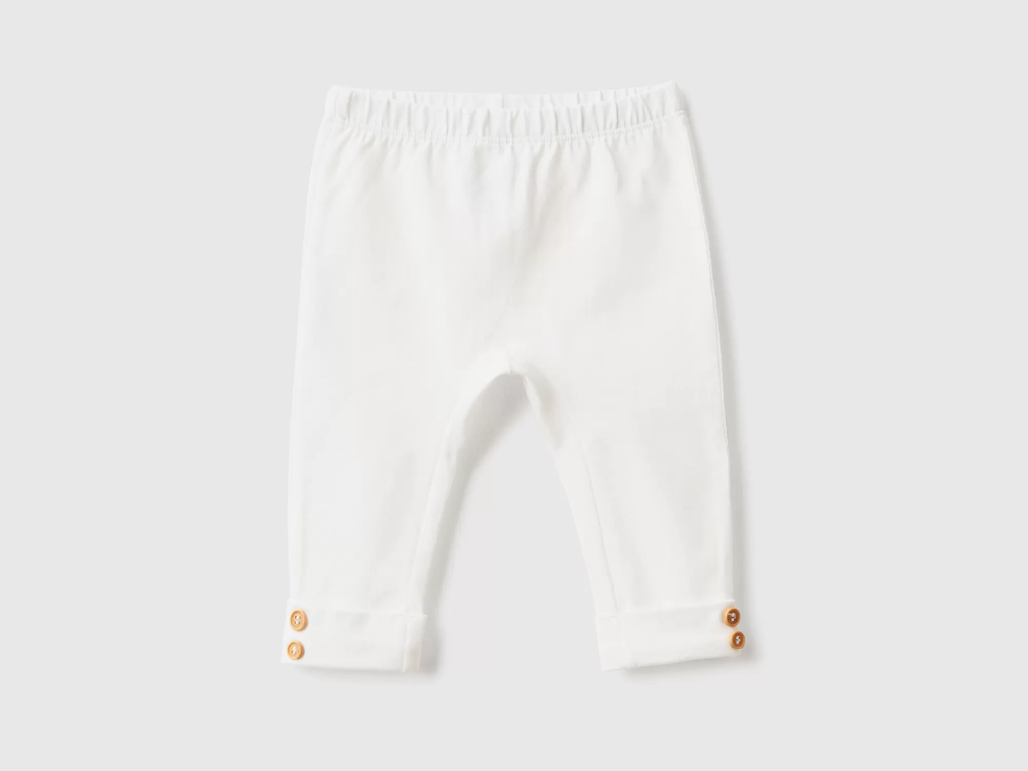 Benetton Leggings De Algodón Elastico-Niños Pantalones