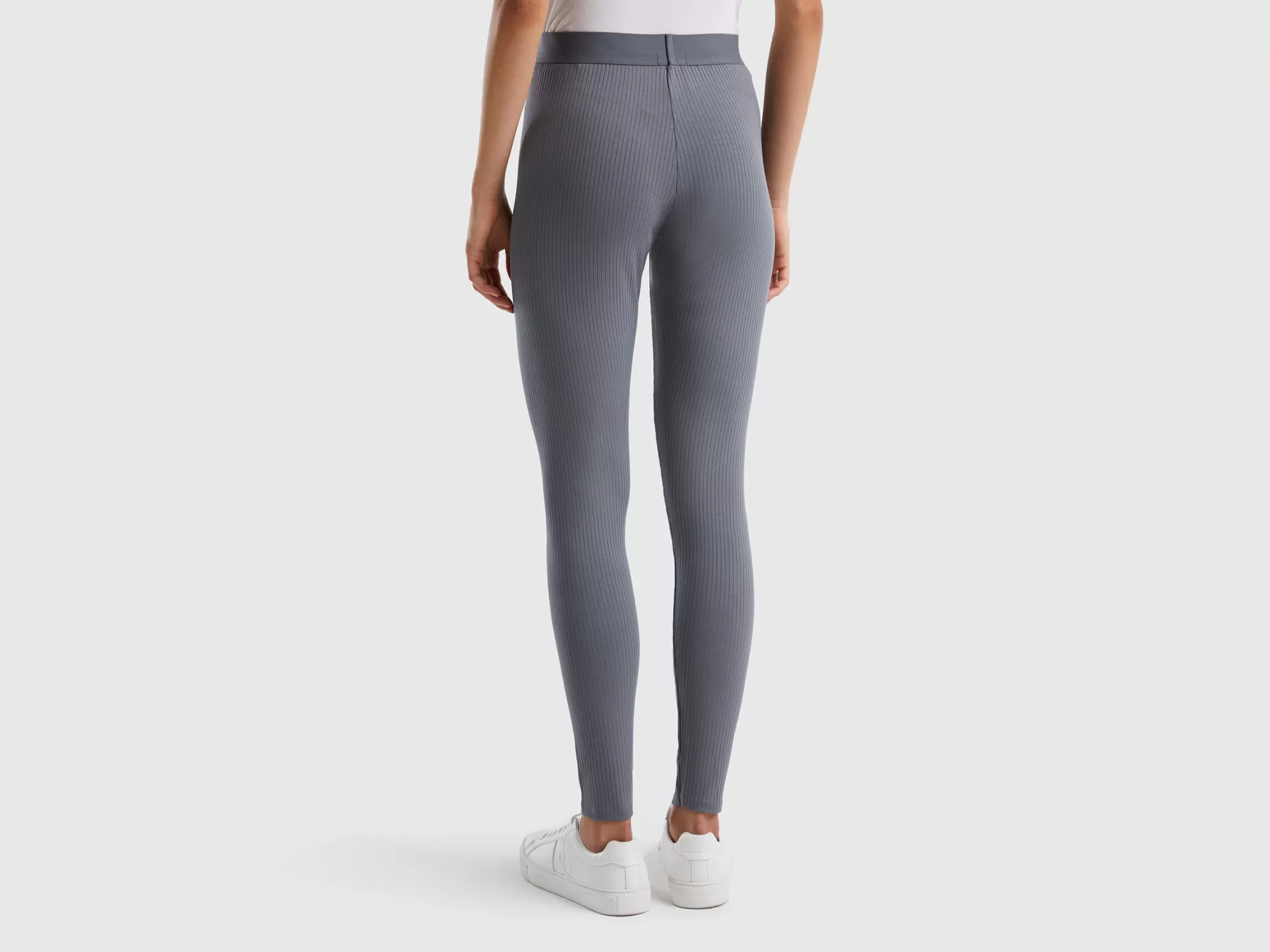 Benetton Leggings De Canale Elastico-Mujer Loungewear