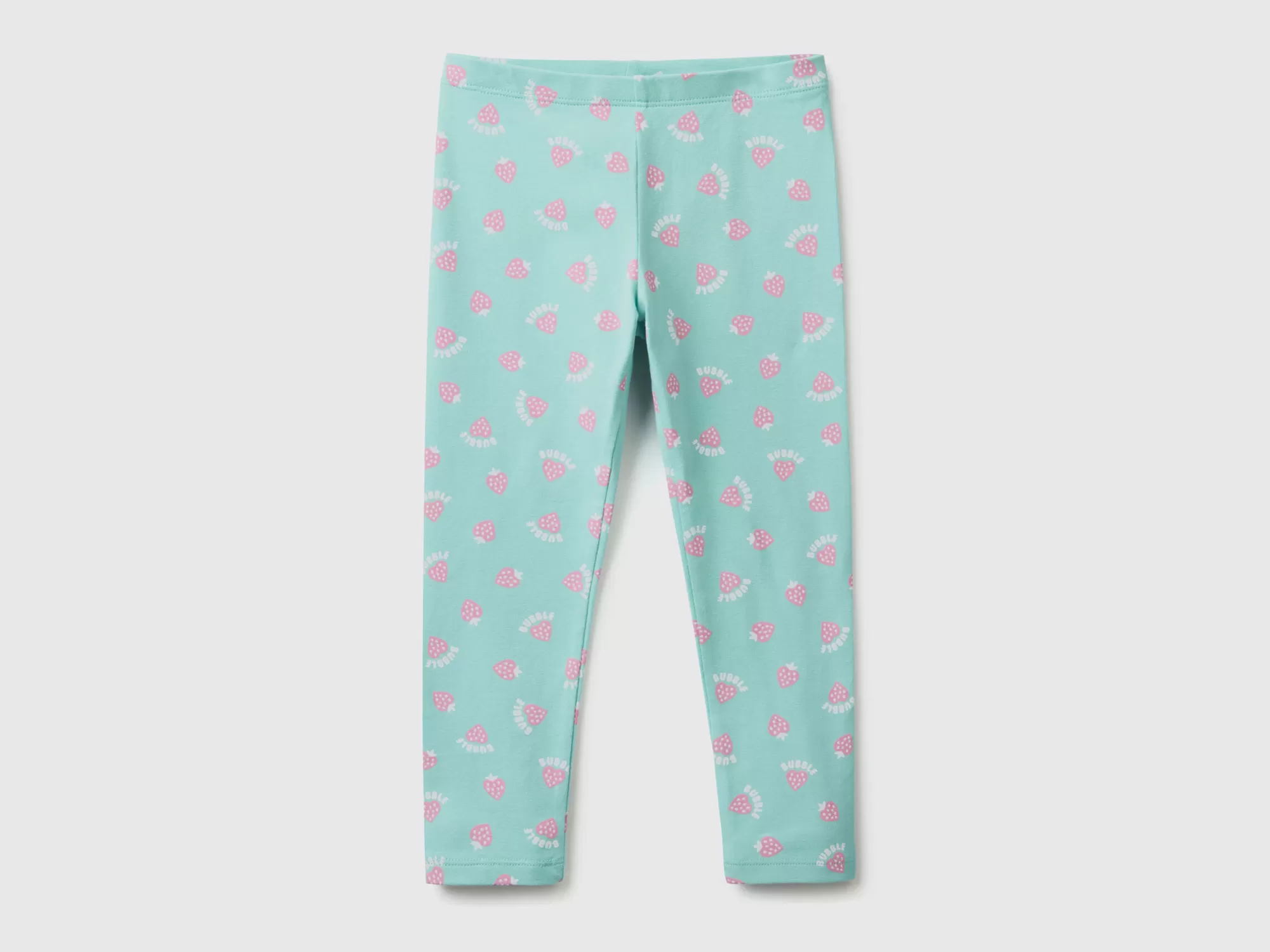 Benetton Leggings Estampados De Algodón Elastico-Niños Leggings