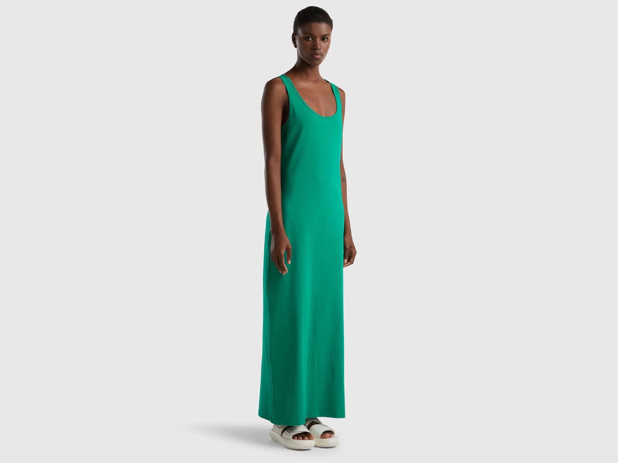 Benetton Maxivestido-Mujer Vestidos Y Monos