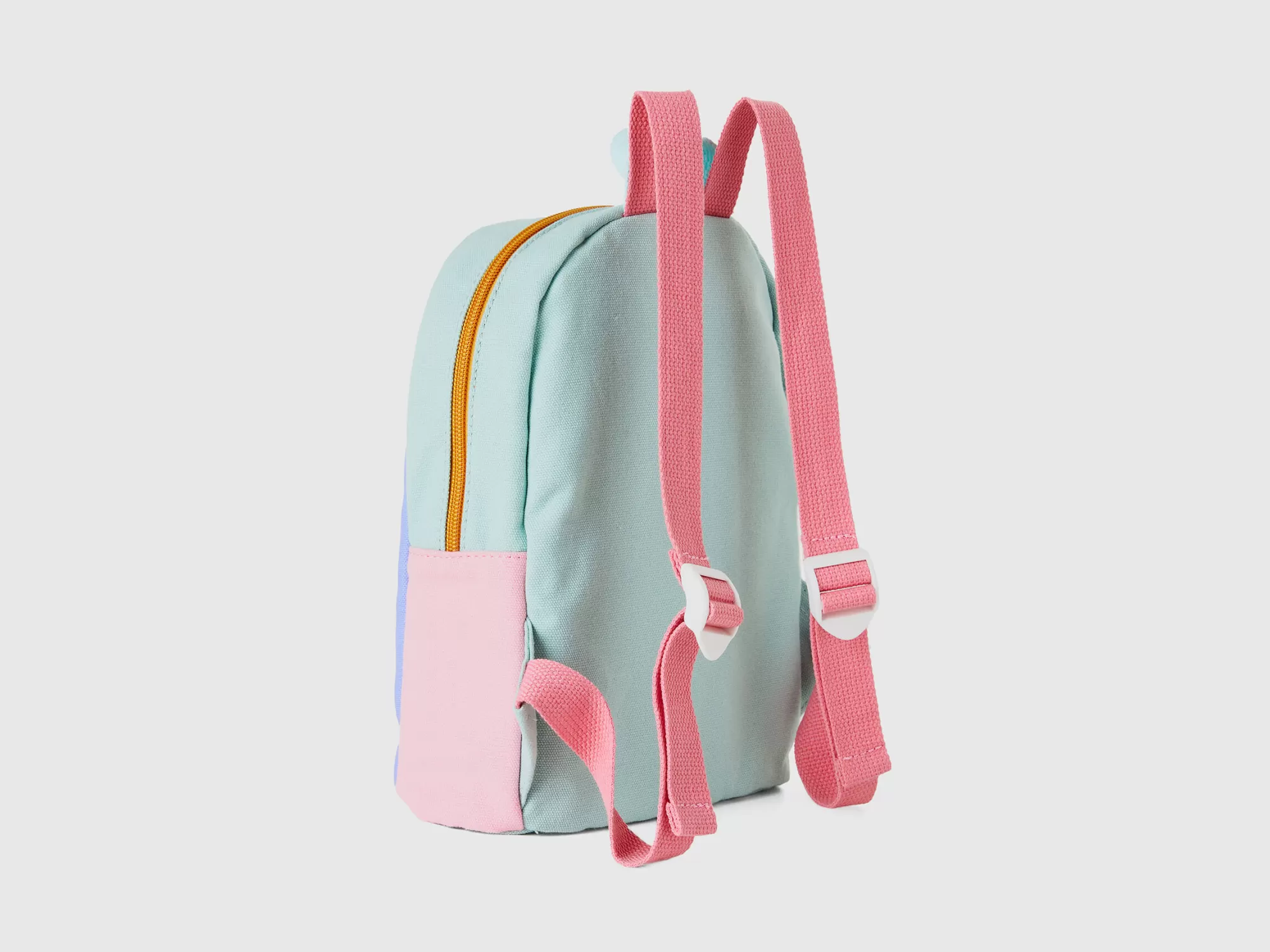 Benetton Mochila De Algodón Mixto Con Estampado-Niños Accesorios Y Calzado