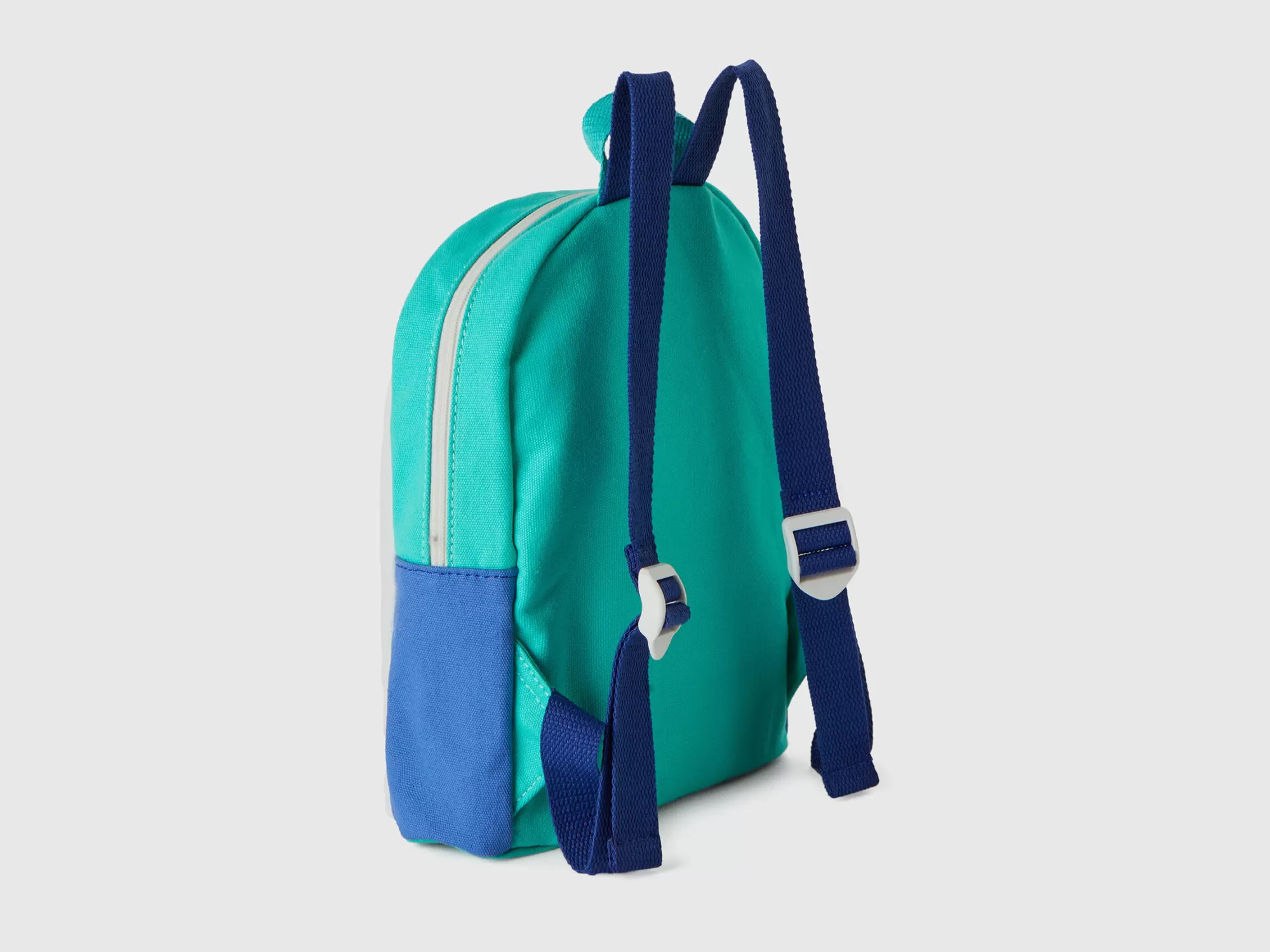 Benetton Mochila De Algodón Mixto Con Estampado-Niños Accesorios Y Calzado