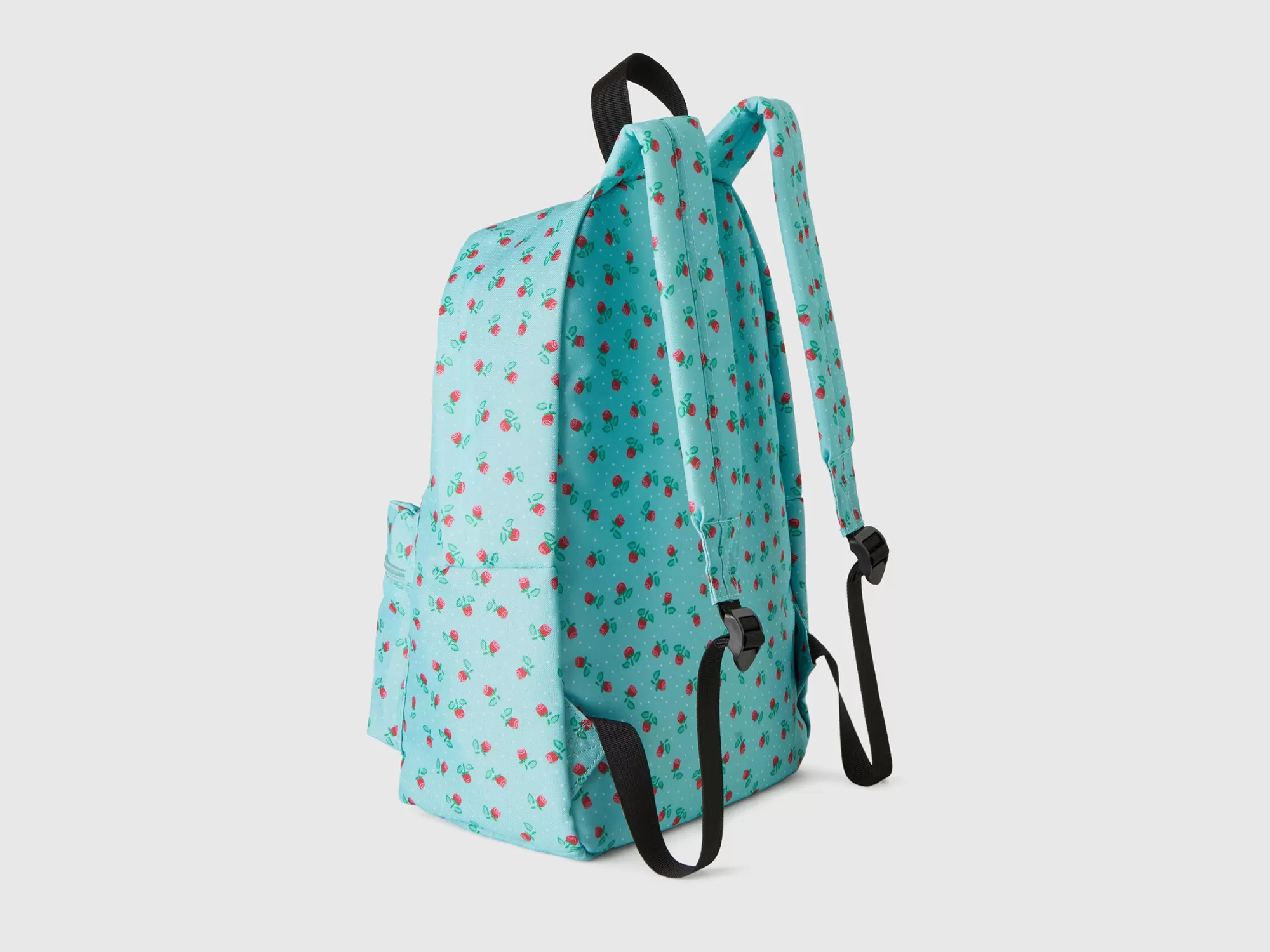 Benetton Mochila De Nailon Con Lunares Y Flores-Niños Accesorios Y Calzado