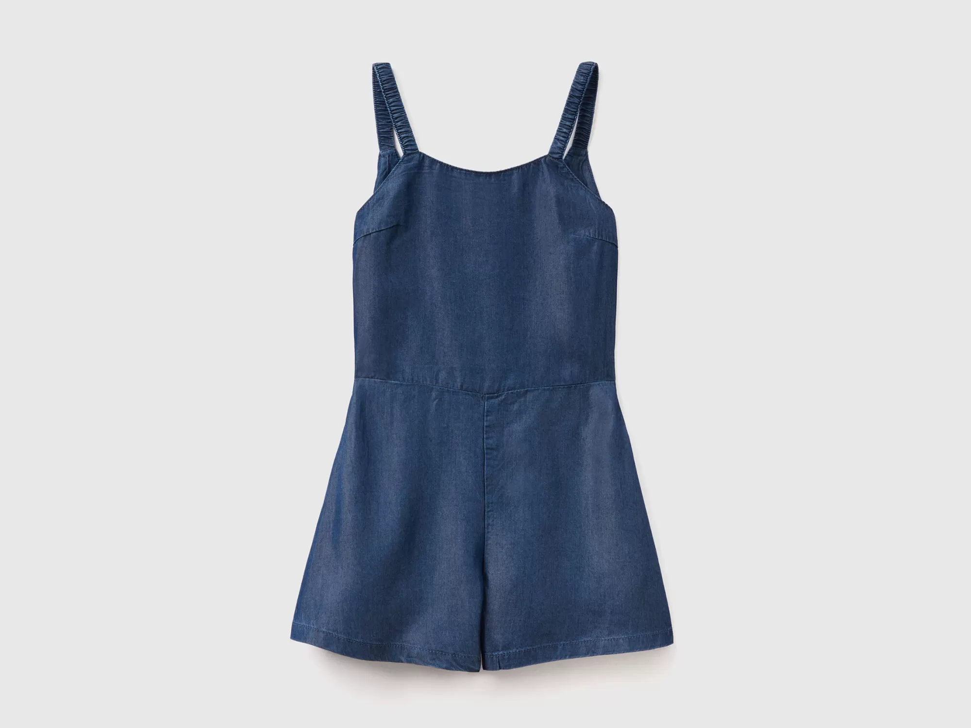 Benetton Mono Vaquero Ligero-Niños Vestidos Y Petos