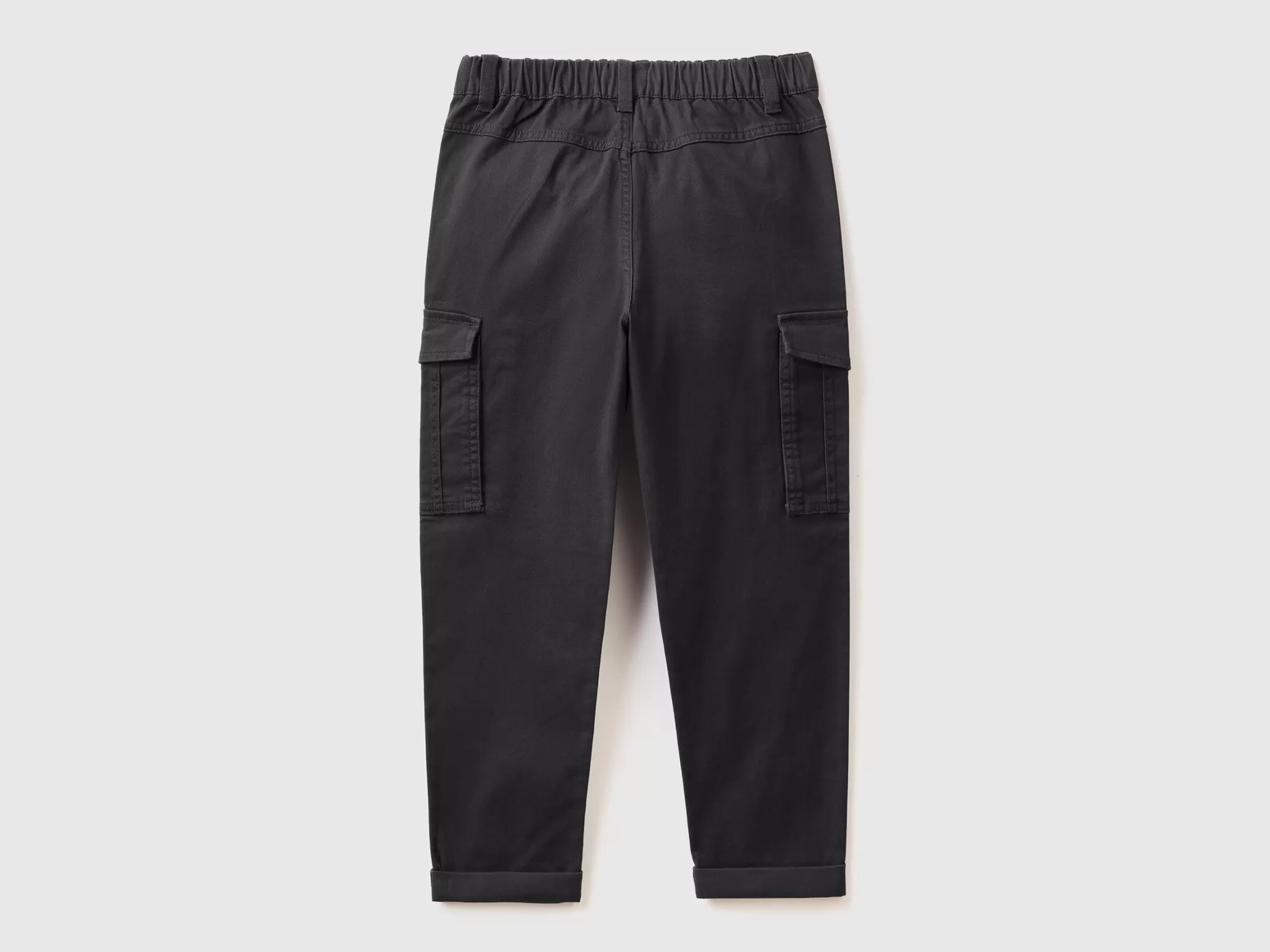 Benetton Pantalon Cargo De Algodón Elastico-Niños Pantalones Y Vaqueros