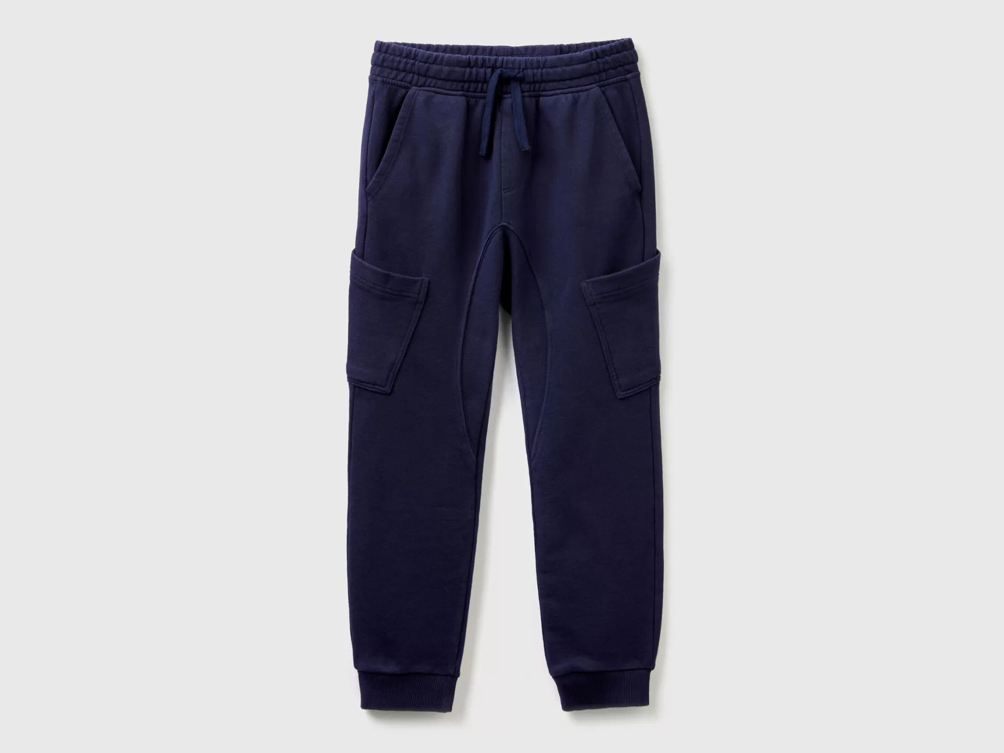 Benetton Pantalon Cargo De Felpa-Niños Pantalones Y Vaqueros