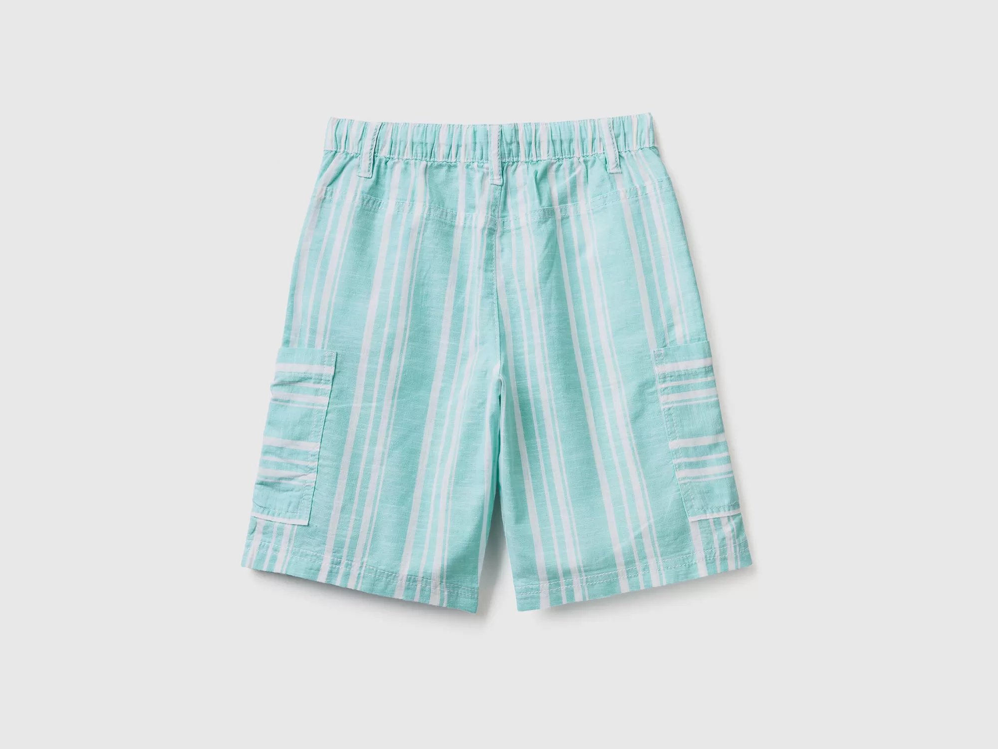 Benetton Pantalon Cargo De Rayas-Niños Pantalones Y Vaqueros