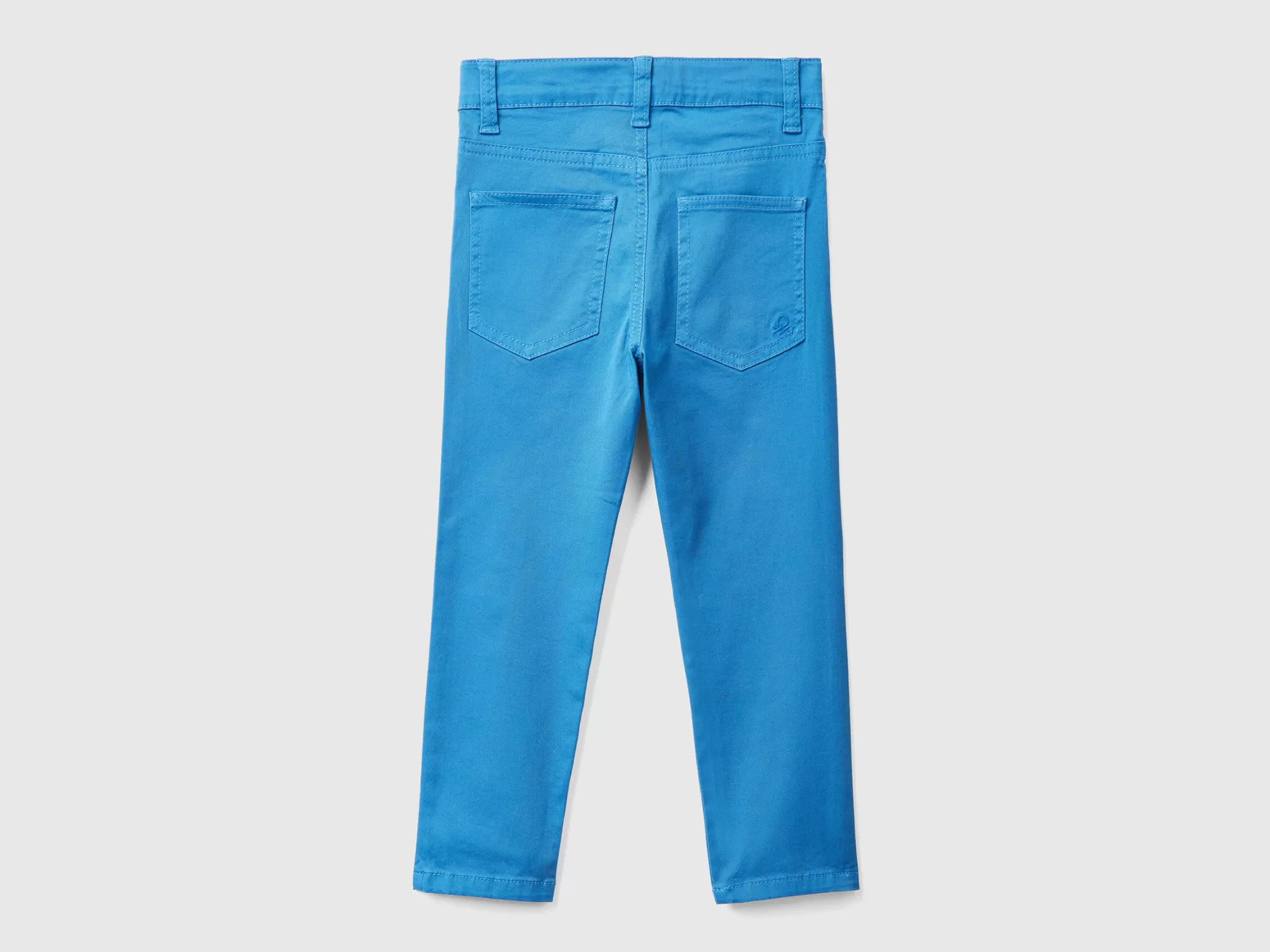 Benetton Pantalon Cenido Con Cinco Bolsillos-Niños Pantalones Y Vaqueros