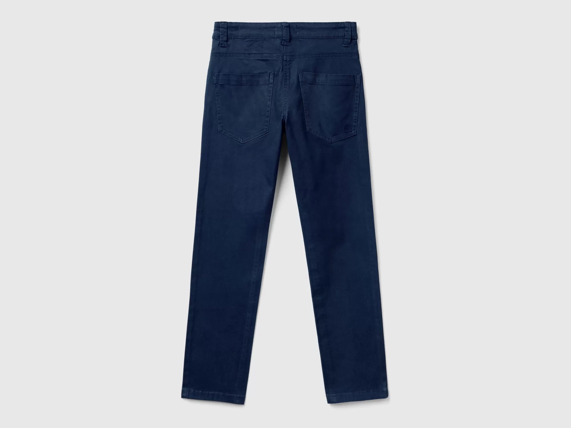 Benetton Pantalon Cenido Con Cinco Bolsillos-Niños Pantalones Y Vaqueros