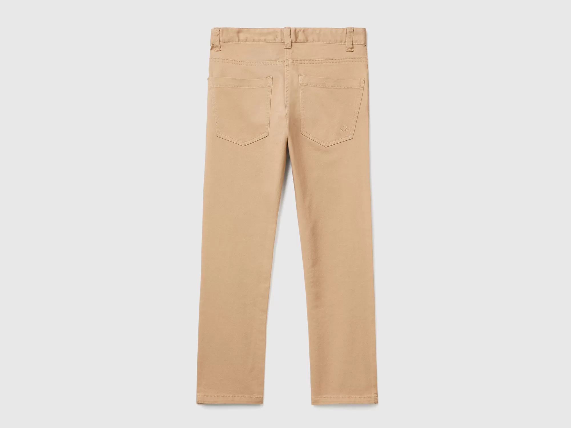 Benetton Pantalon Cenido Con Cinco Bolsillos-Niños Pantalones Y Vaqueros