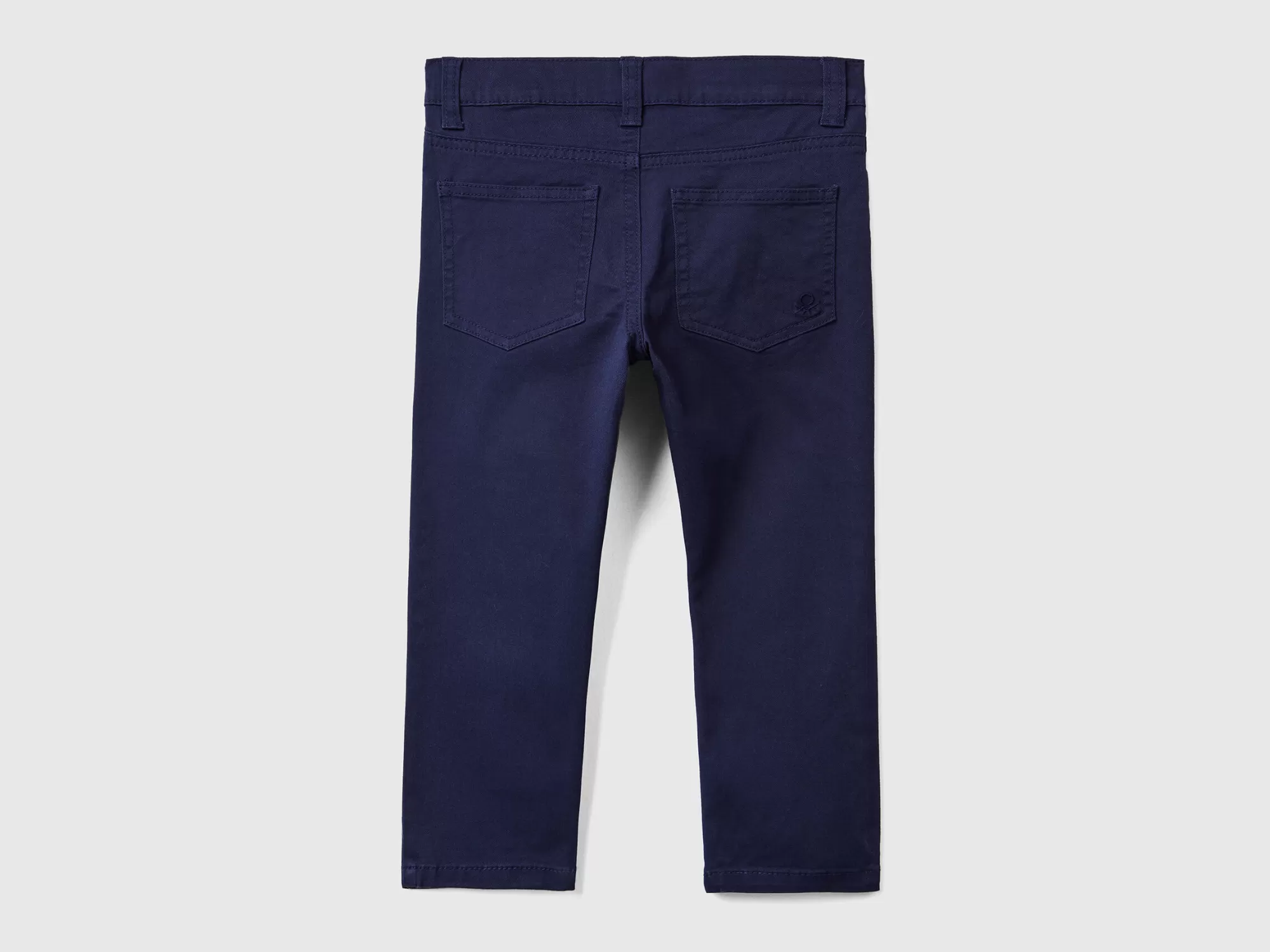 Benetton Pantalon Cenido Con Cinco Bolsillos-Niños Pantalones Y Vaqueros