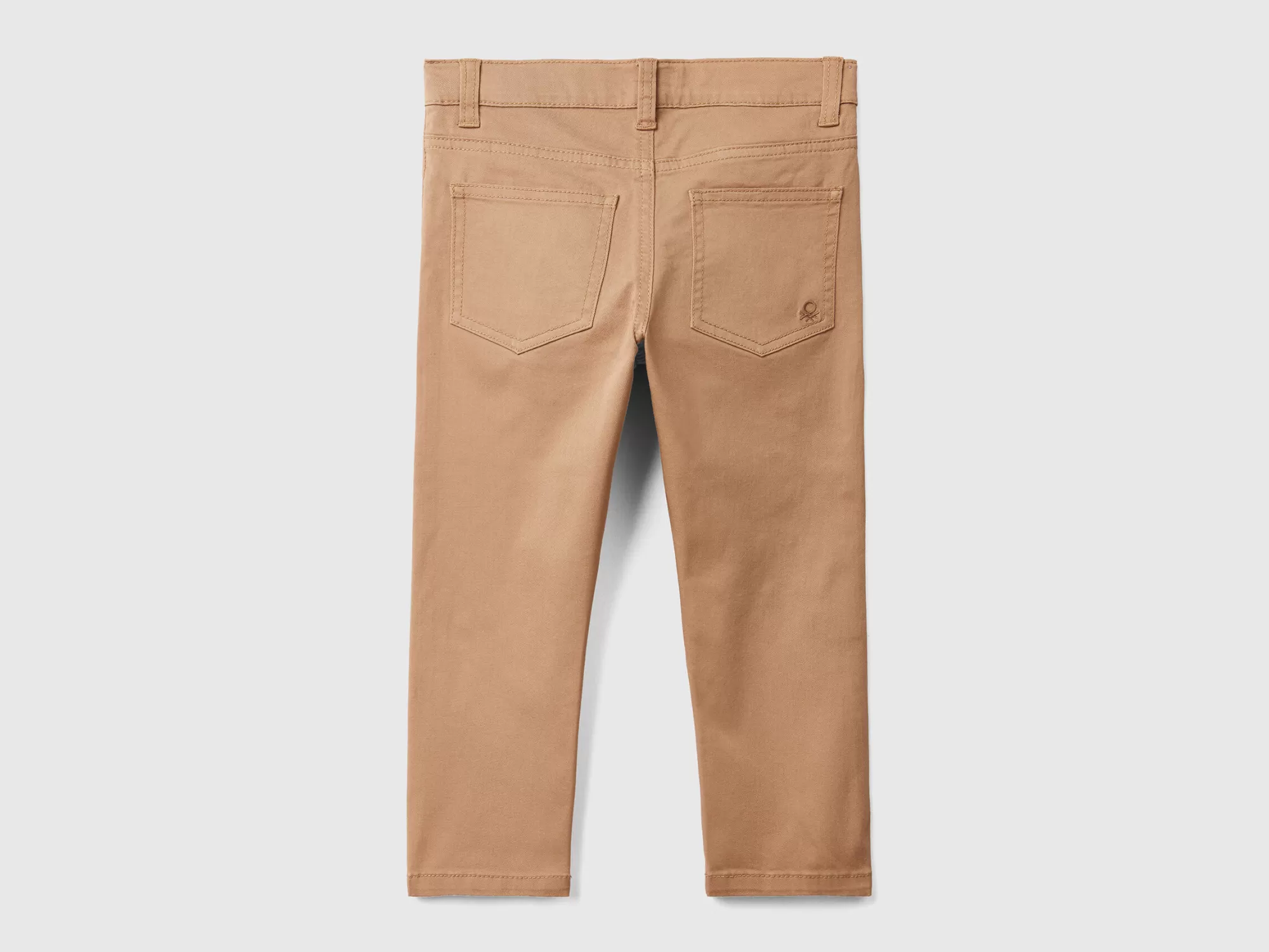 Benetton Pantalon Cenido Con Cinco Bolsillos-Niños Pantalones Y Vaqueros