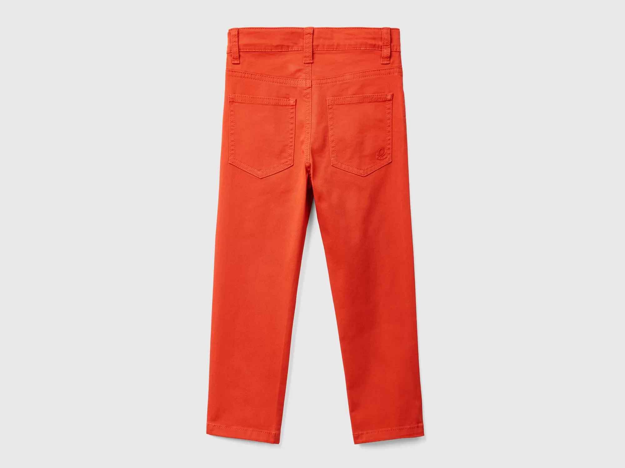 Benetton Pantalon Cenido Con Cinco Bolsillos-Niños Pantalones Y Vaqueros