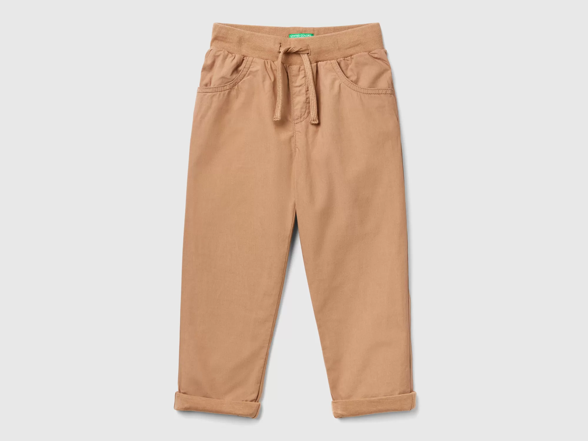 Benetton Pantalon Con Cordon De Ajuste-Niños Pantalones Y Vaqueros