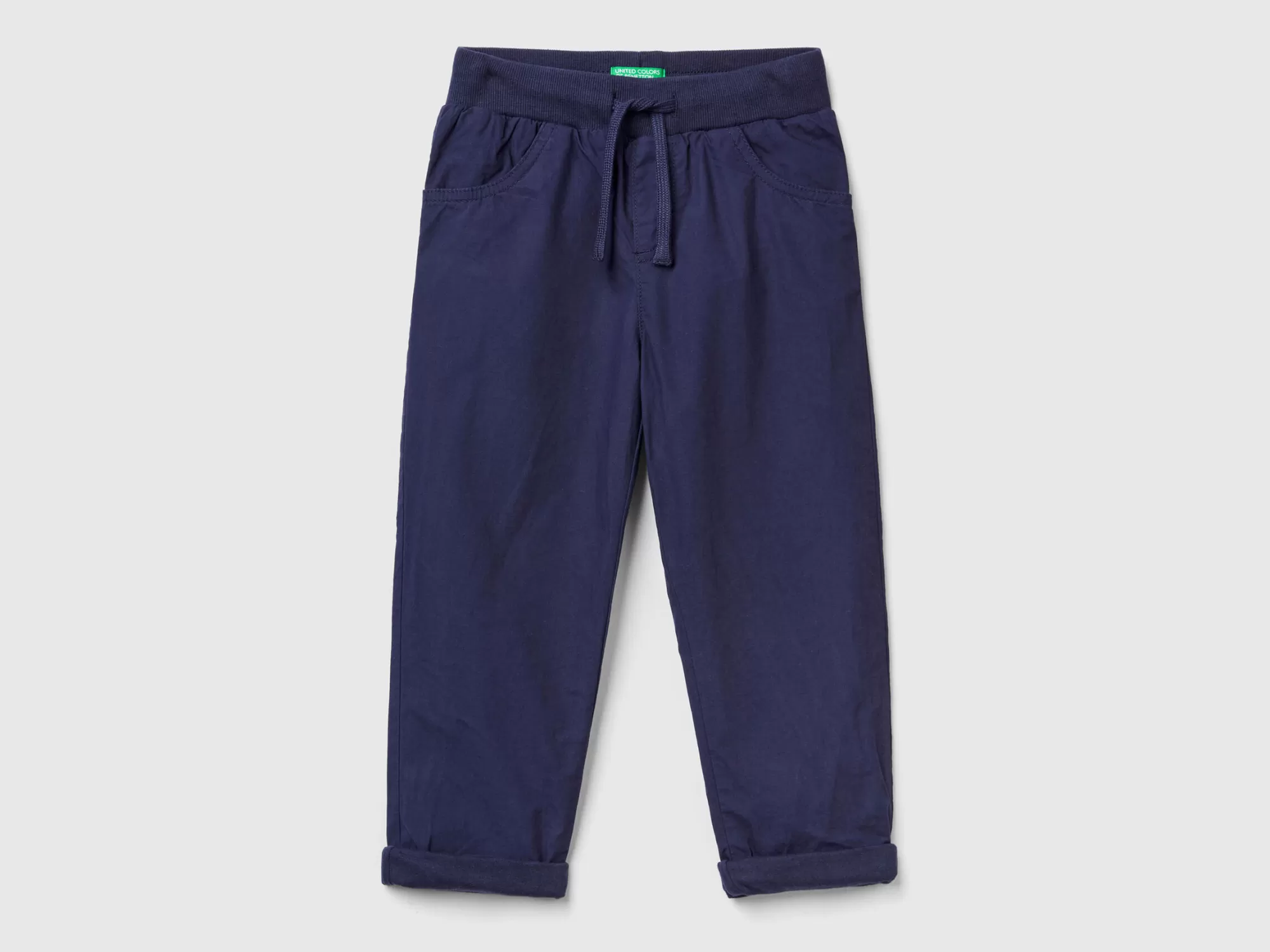 Benetton Pantalon Con Cordon De Ajuste-Niños Pantalones Y Vaqueros