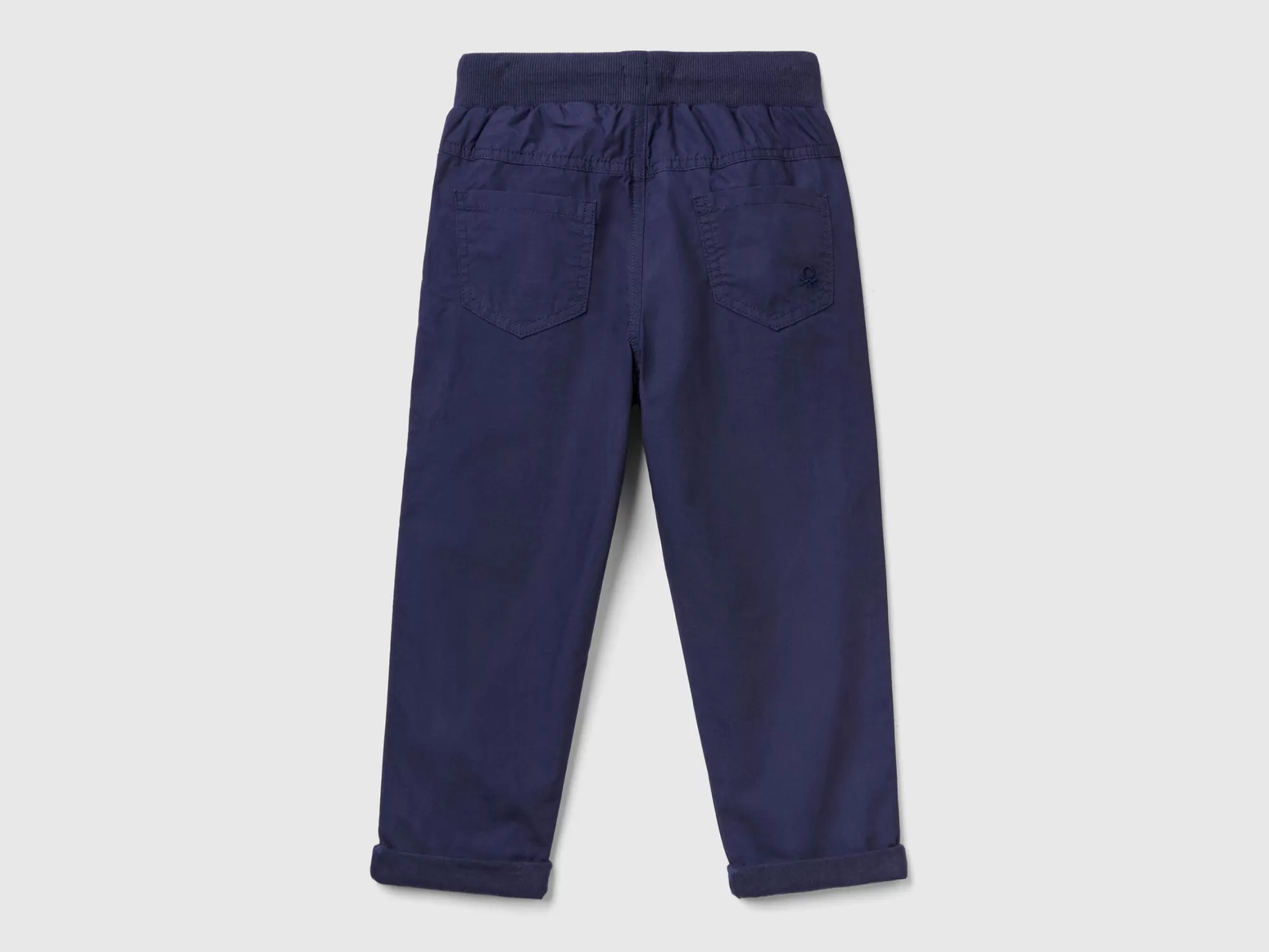 Benetton Pantalon Con Cordon De Ajuste-Niños Pantalones Y Vaqueros