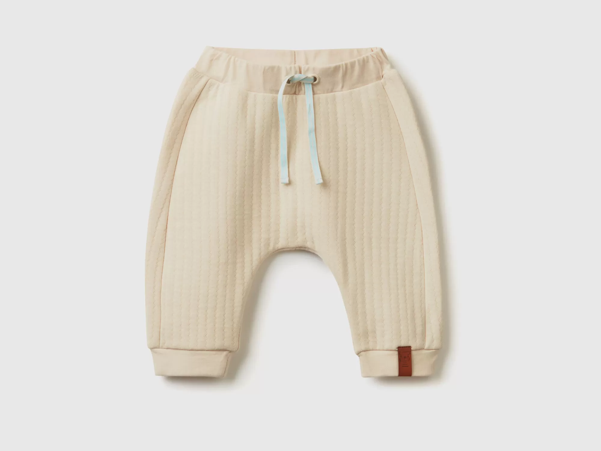 Benetton Pantalon Con Efecto Acolchado-Niños Pantalones