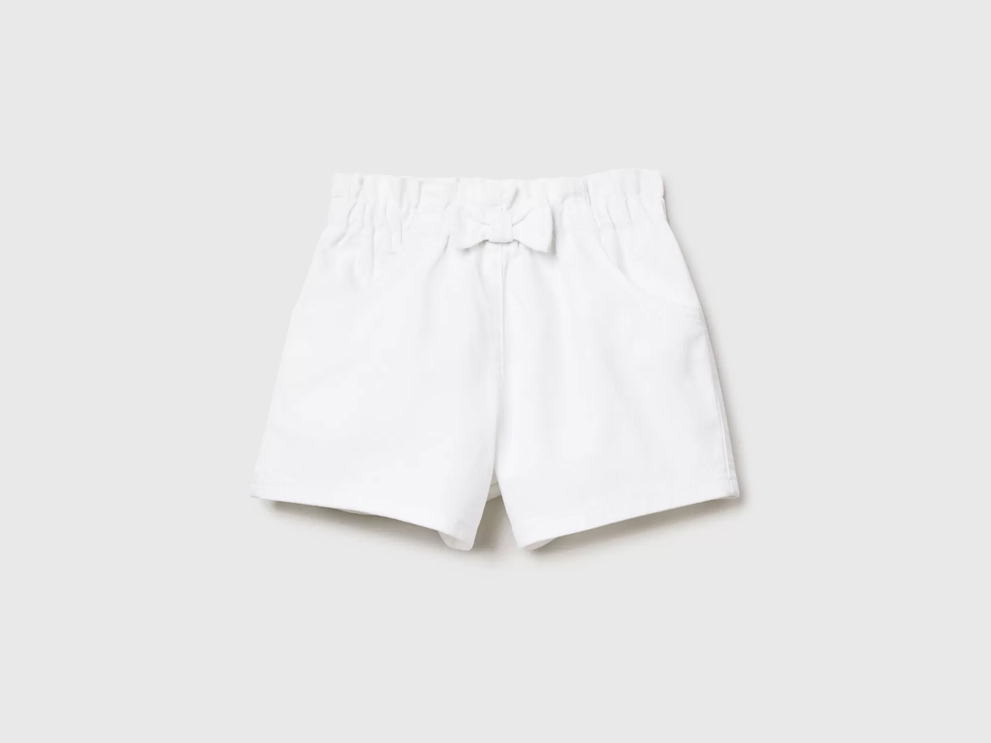 Benetton Pantalon Corto Con Cintura Elastica-Niños Pantalones Y Vaqueros