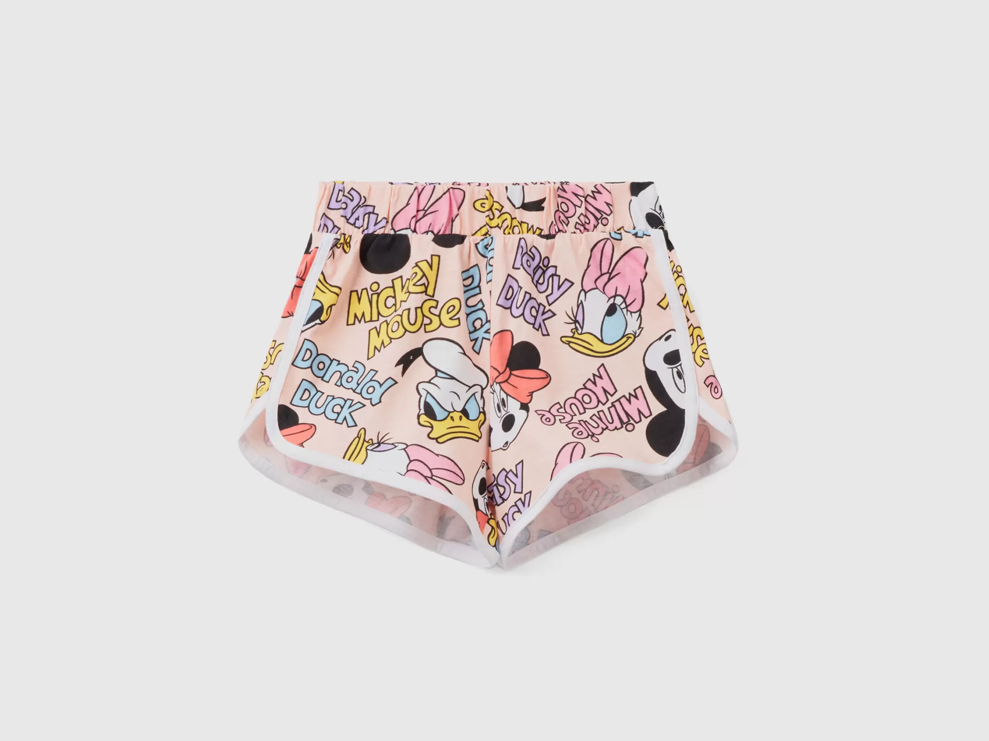 Benetton Pantalon Corto De Disney Estampado-Niños Pantalones Y Vaqueros